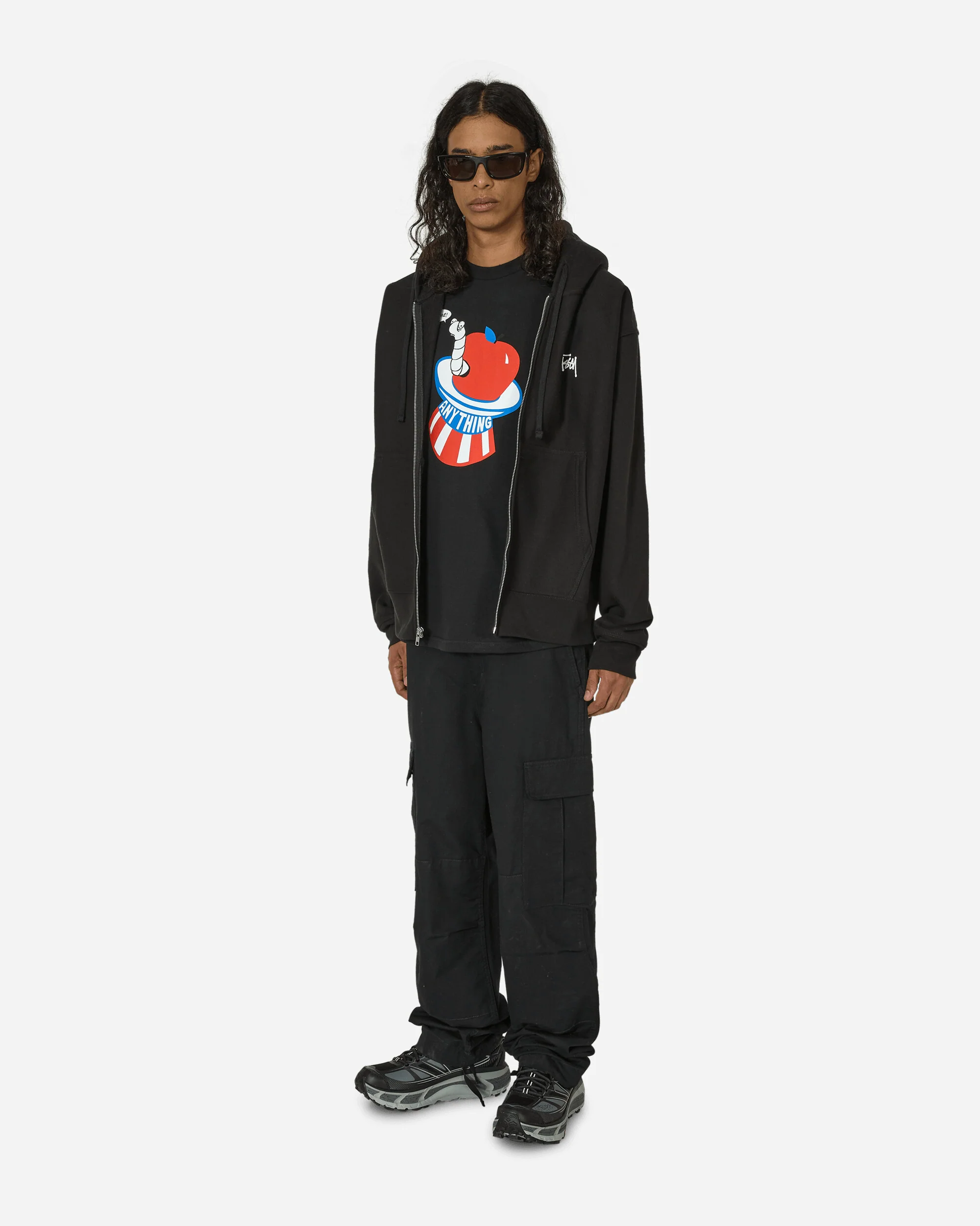 Snakeapple T-Shirt Black - Image 4