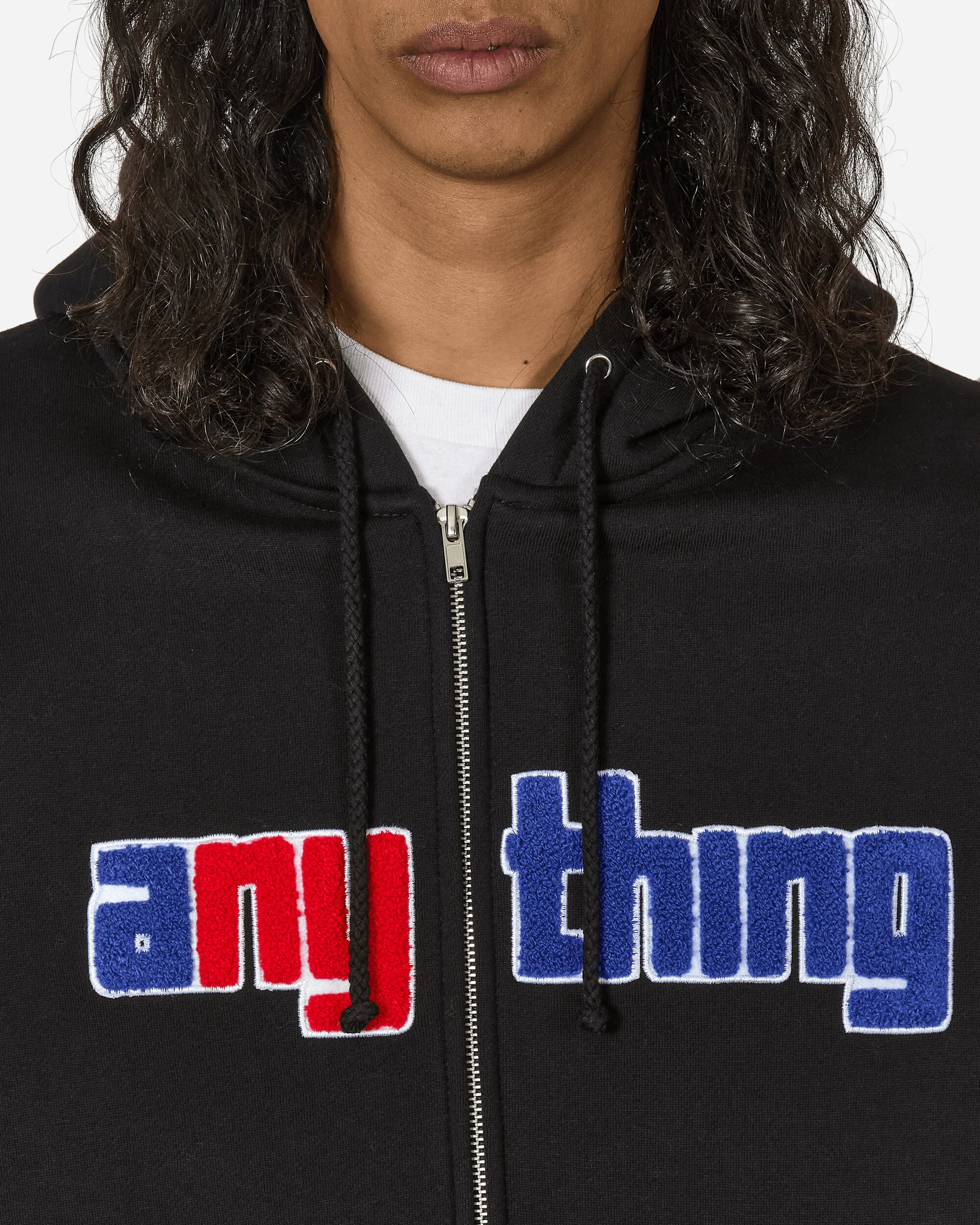 Speedball Logo Zip-Up Hoodie Black - Image 5