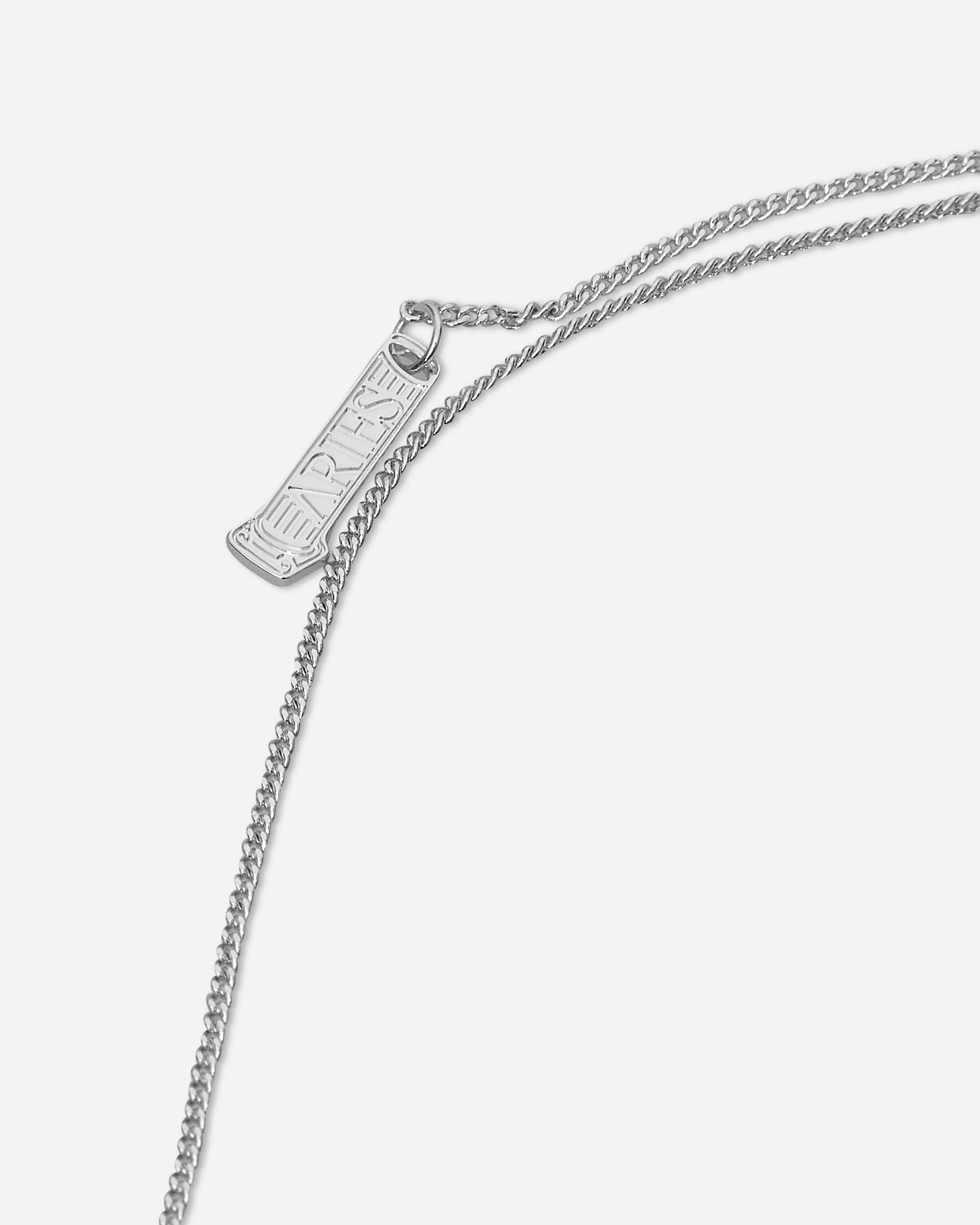 Fly Paved Pendants Chain Necklace Silver - Image 3