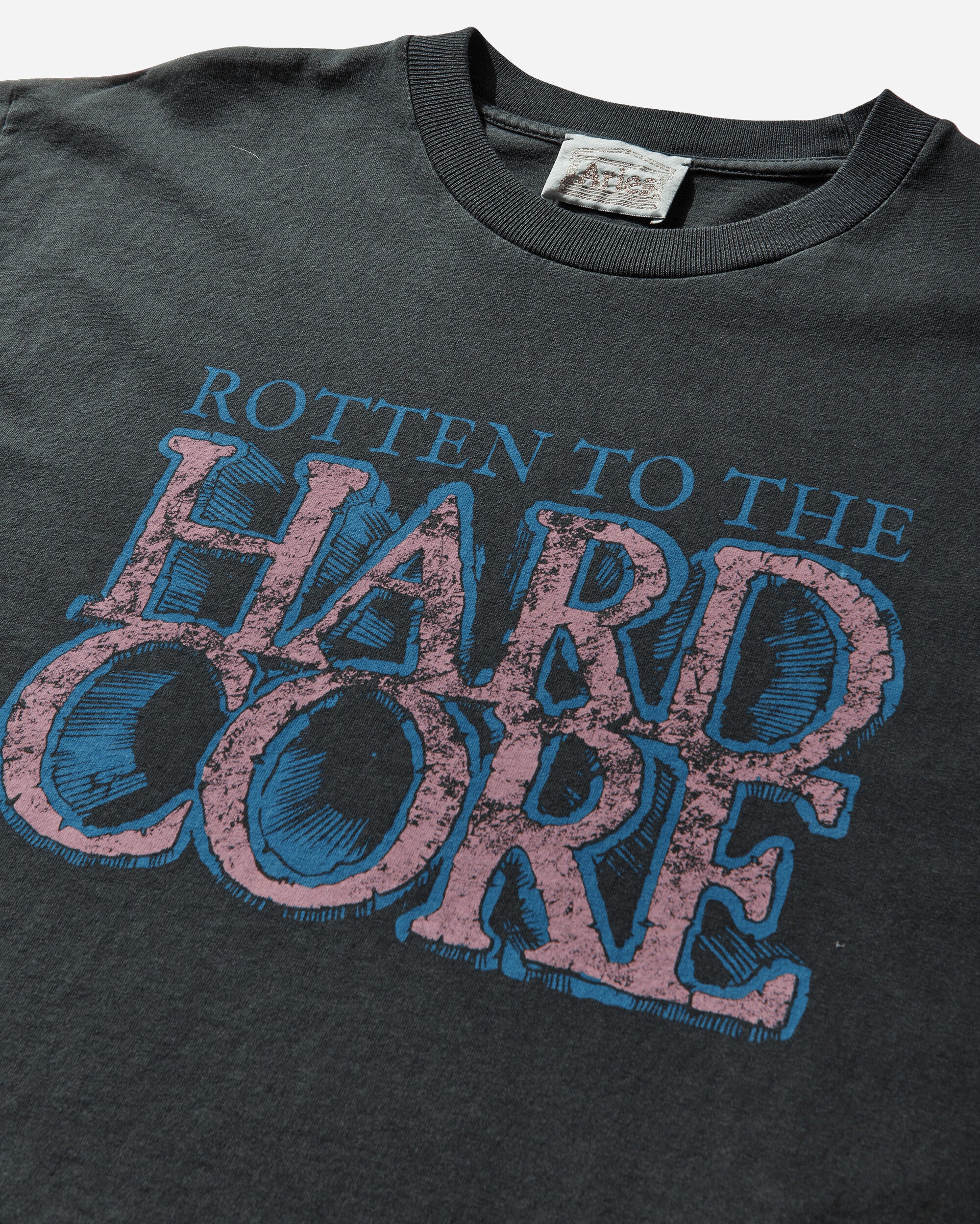 Faded Hardcore T-Shirt Black - Image 3