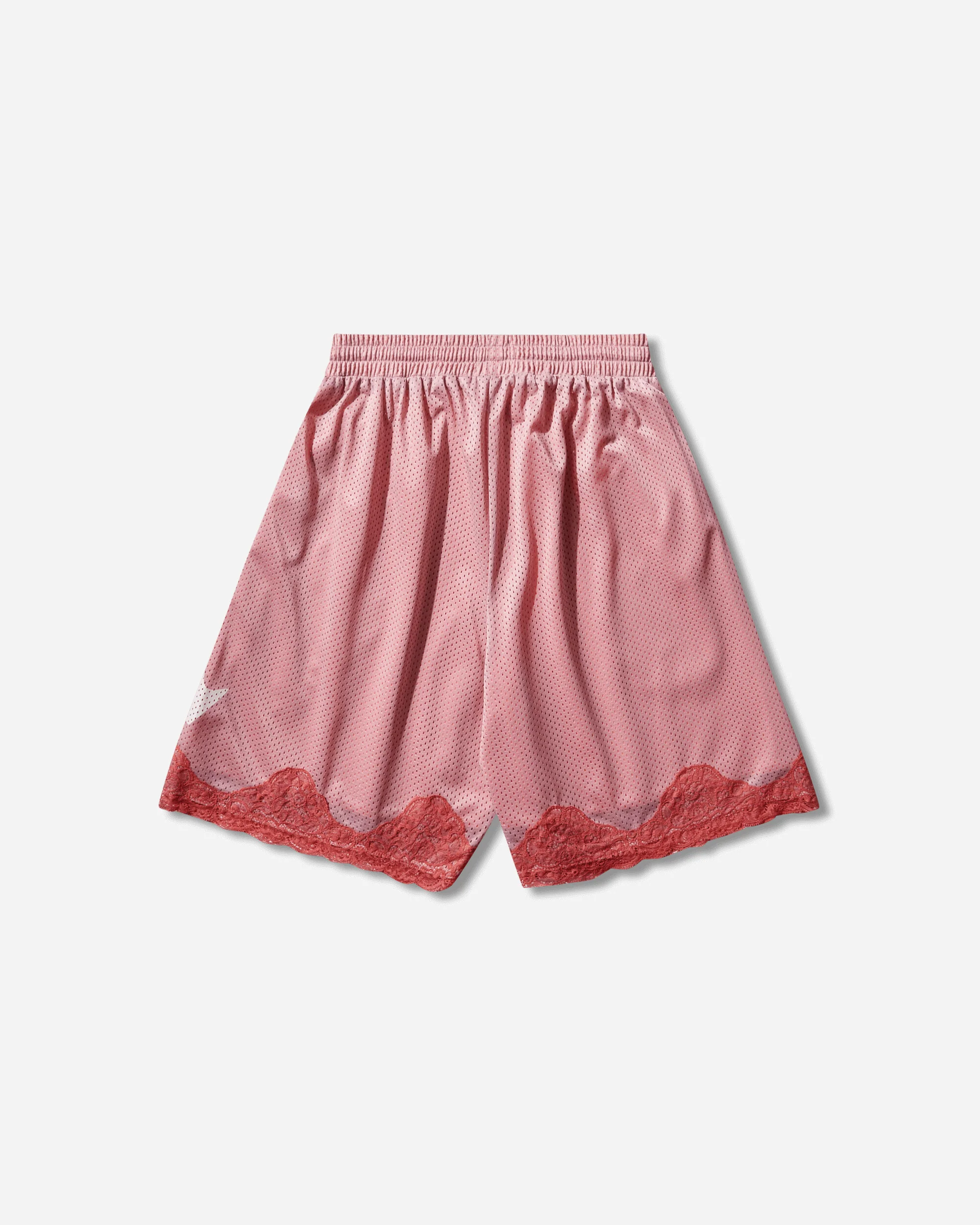 Gothic Lace Airtex Shorts Pink - Image 2