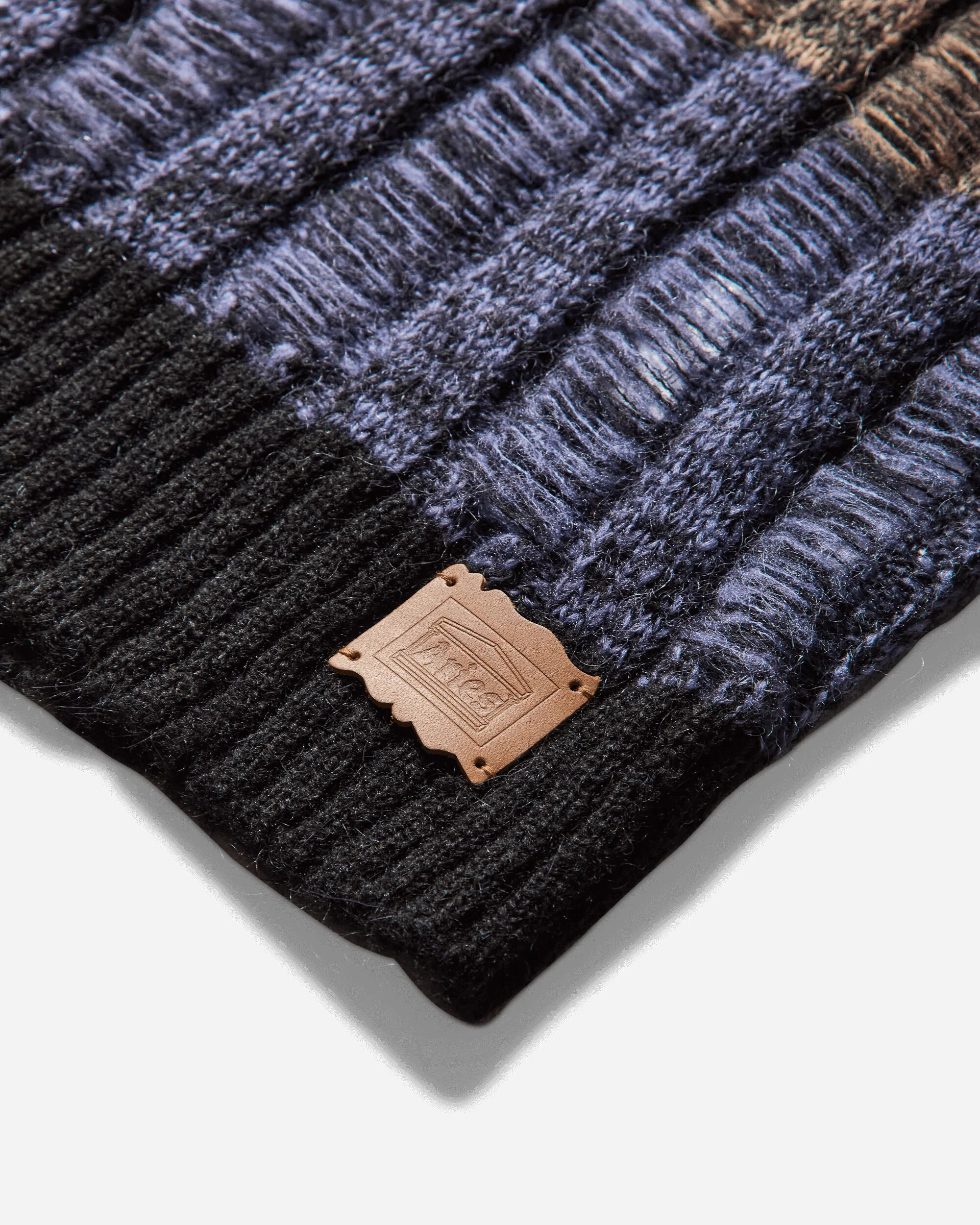 Mohair Cable Stripe Sweater Multicolor - Image 3