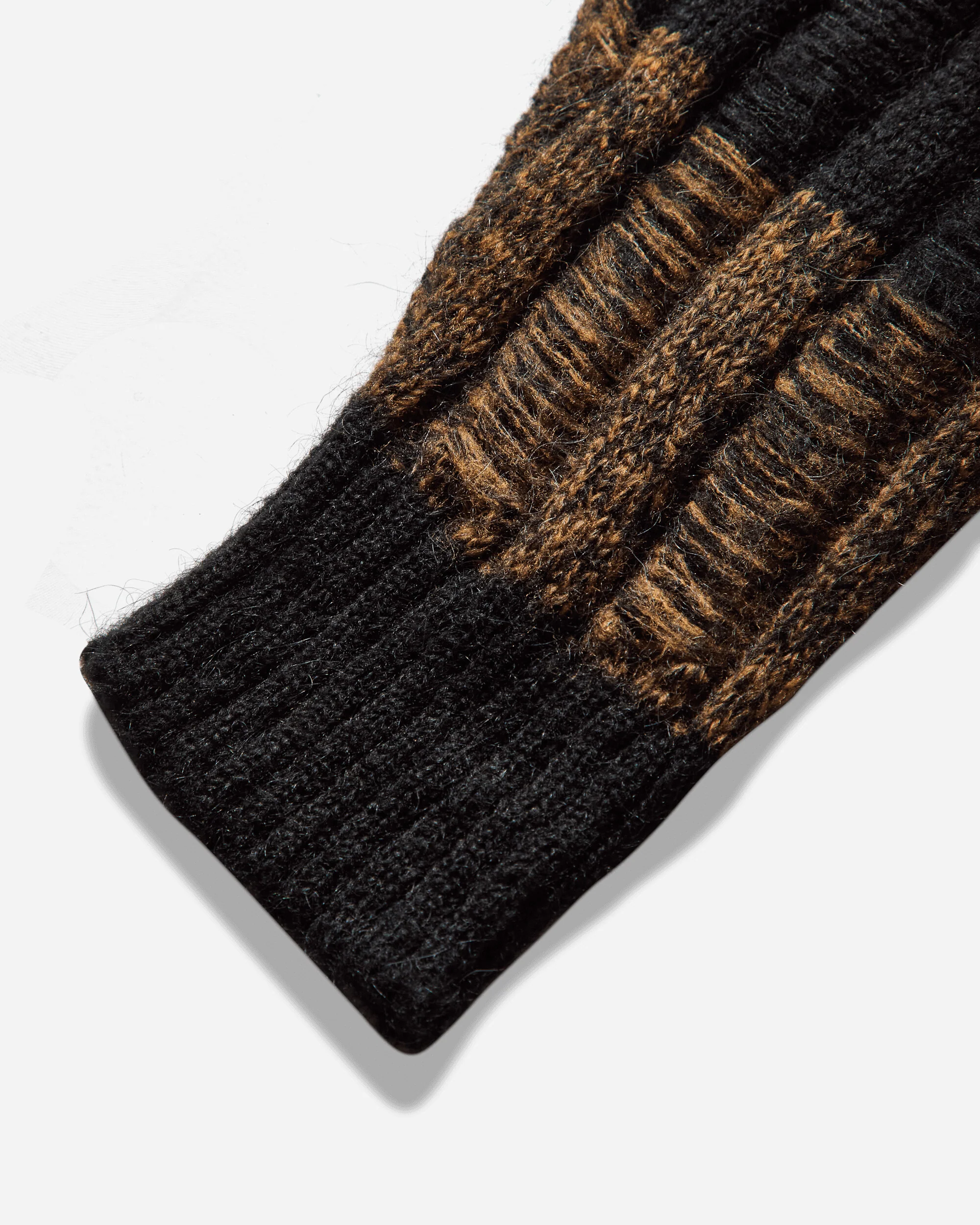 Mohair Cable Stripe Sweater Multicolor - Image 4