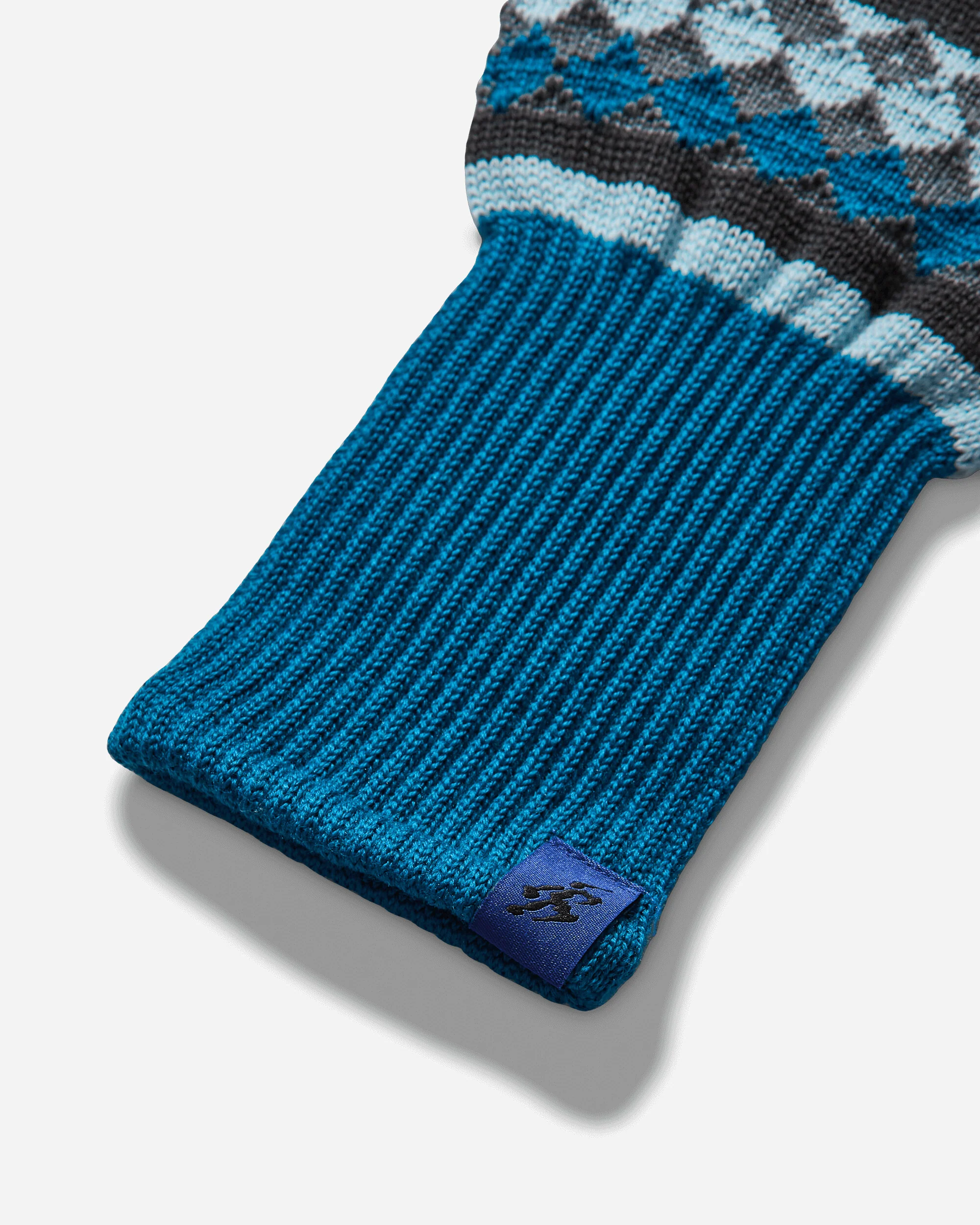 Novalis Aquifolia Knit Gloves Anchor Grey / Sky - Image 4