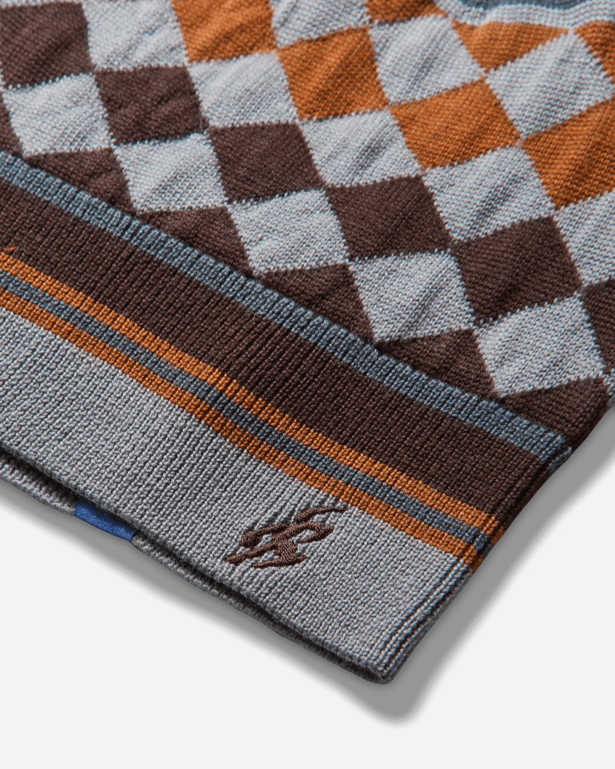 Novalis Aquifolia Knit Hat Mist / Rust - Image 4