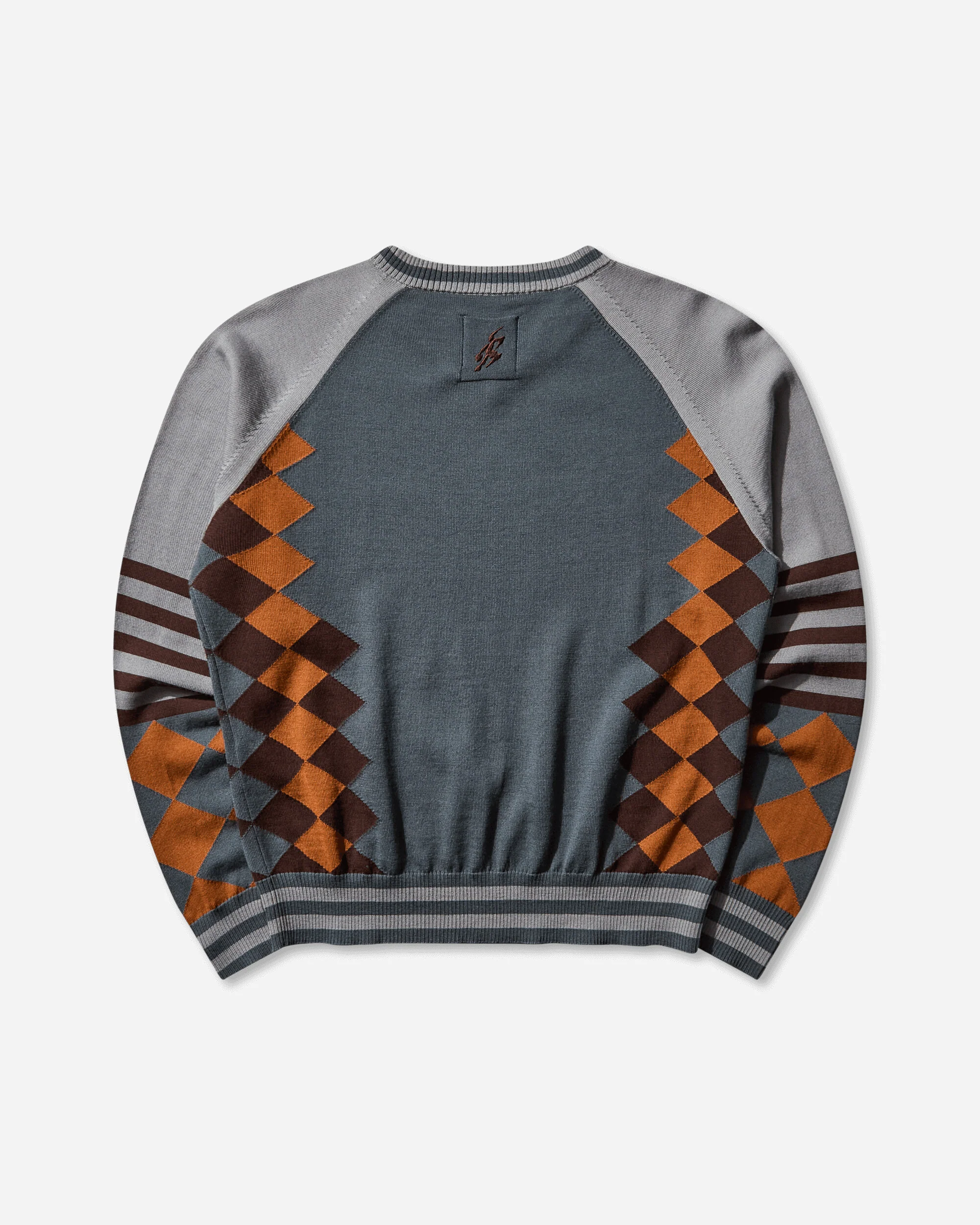 Novalis Laricoid Knit Jumper Mist / Rust - Image 2