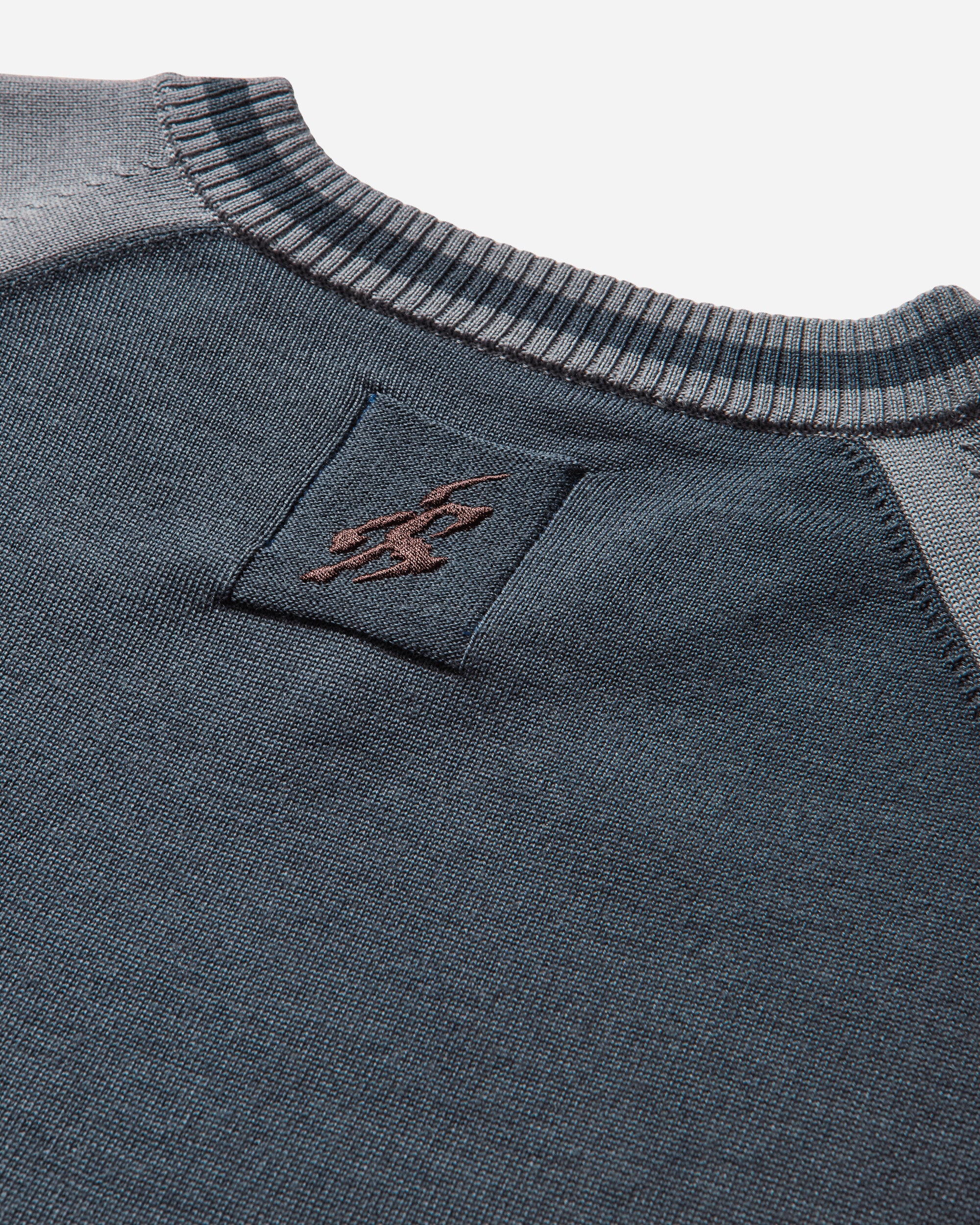 Novalis Laricoid Knit Jumper Mist / Rust - Image 3