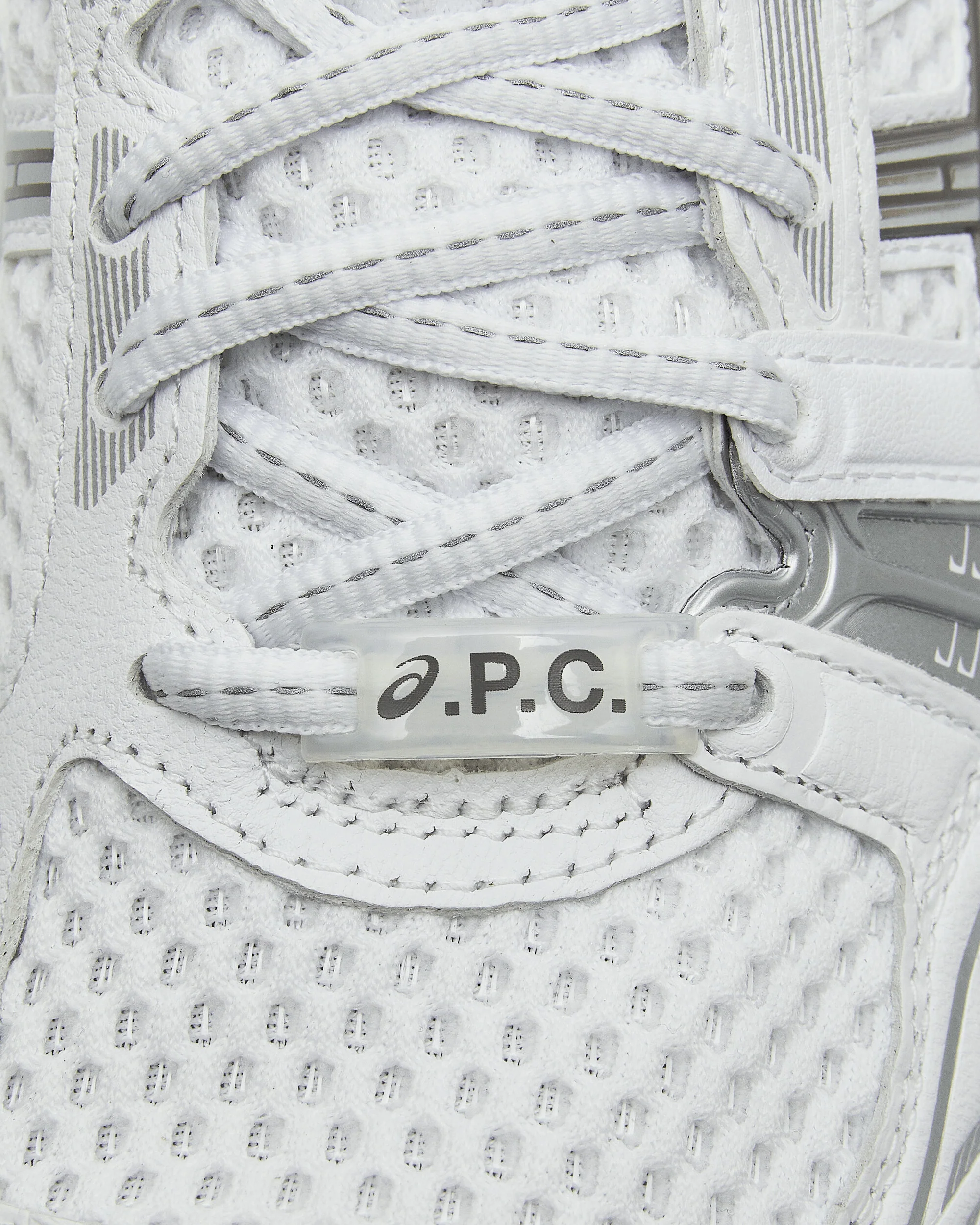 A.P.C. GEL-Kayano 14 Sneakers White / Pure Silver - Image 6