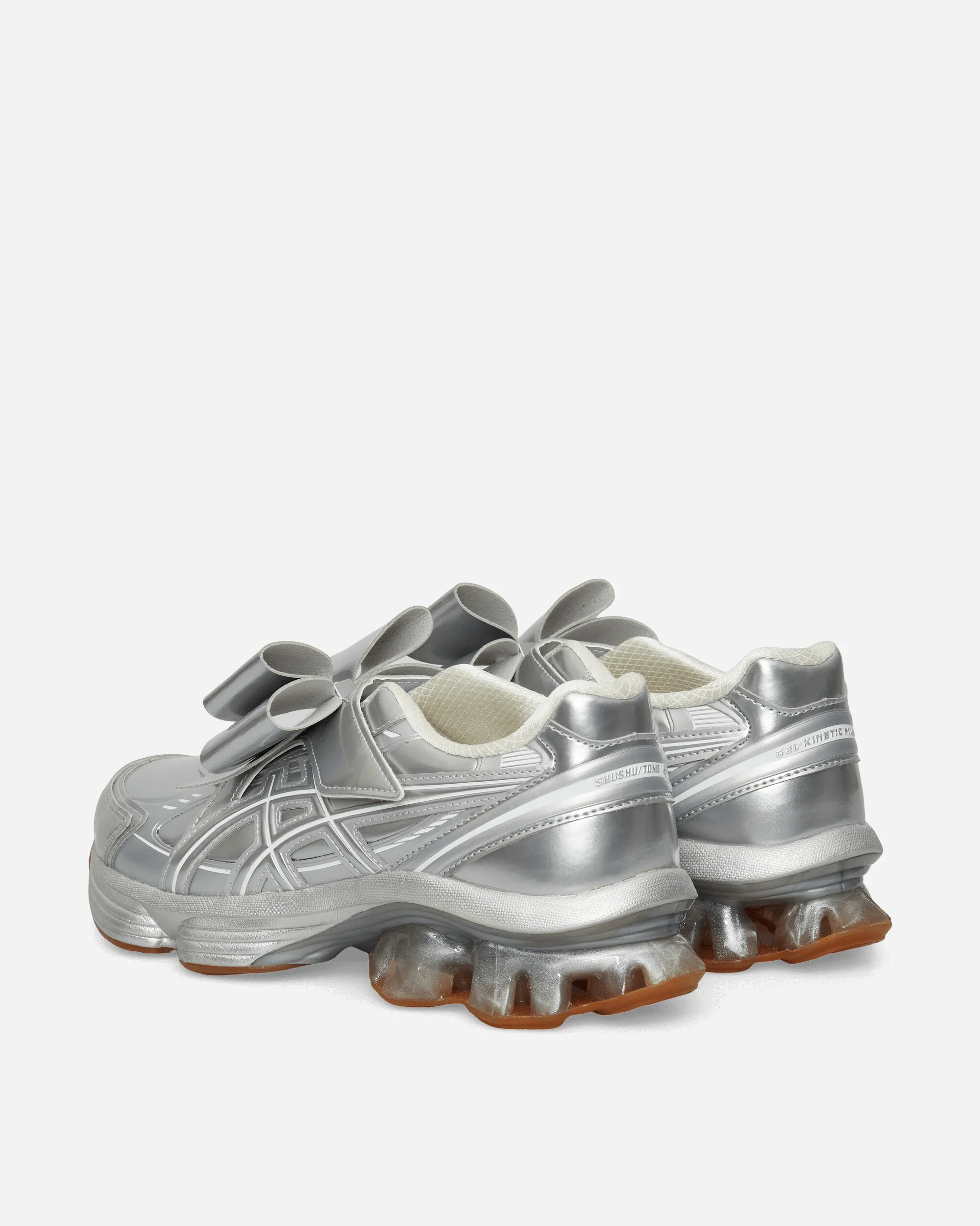 SHUSHU/TONG GEL-Kinetic Fluent Sneakers Pure Silver / White - Image 4