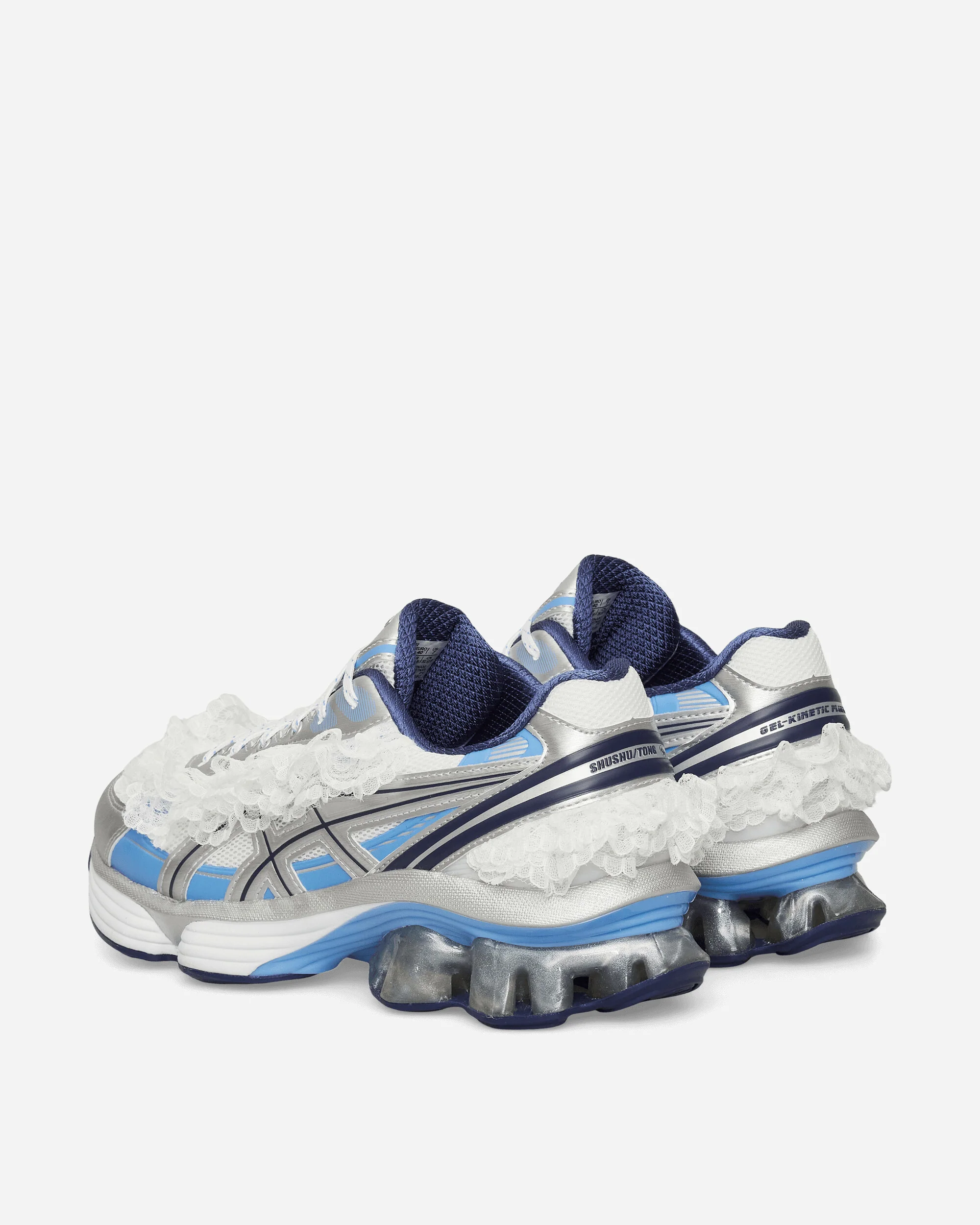 SHUSHU/TONG GEL-Kinetic Fluent Sneakers White / Dive Blue - Image 4