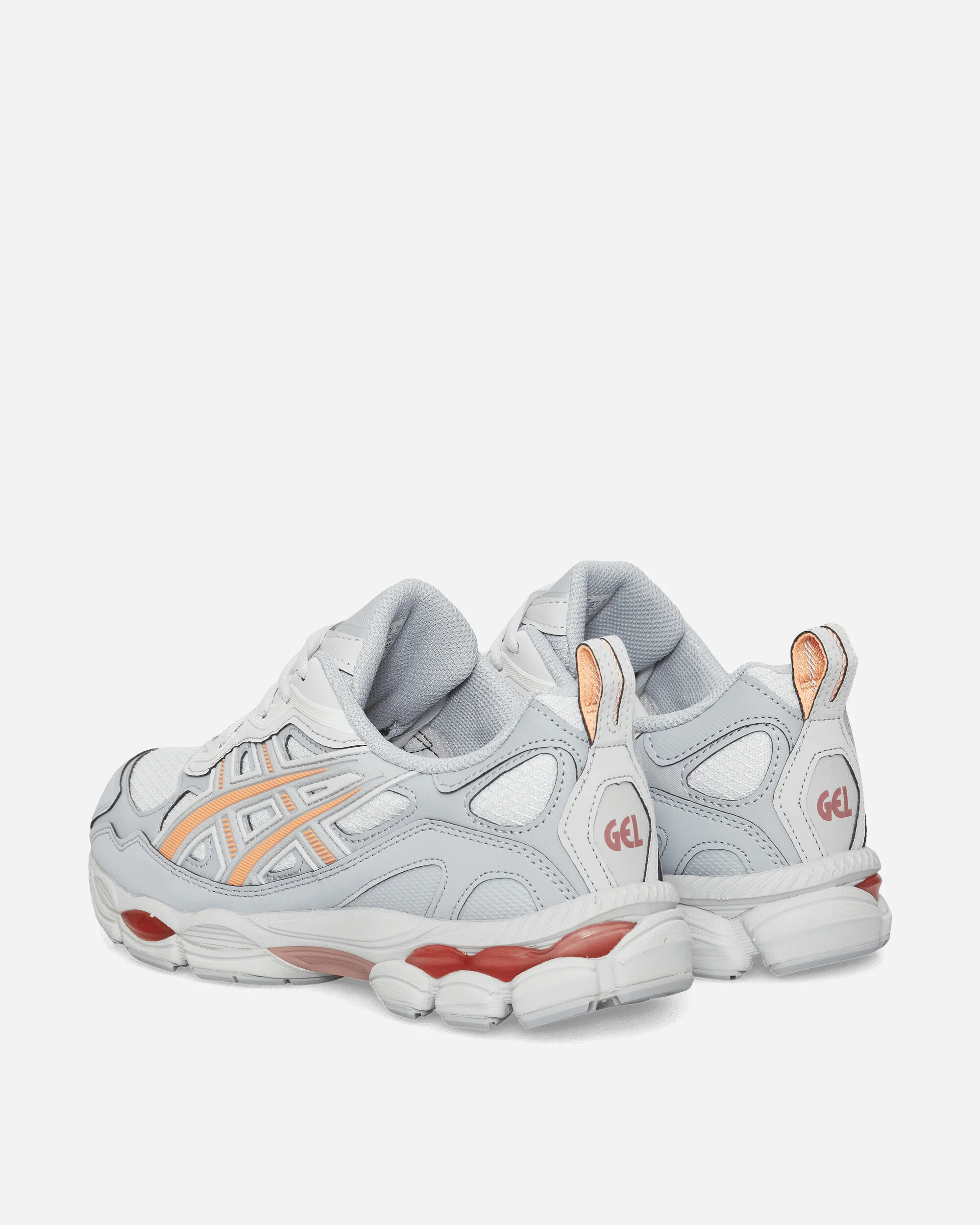 GEL-NYC RGD Sneakers Piedmont Grey / Faded Orange - Image 4