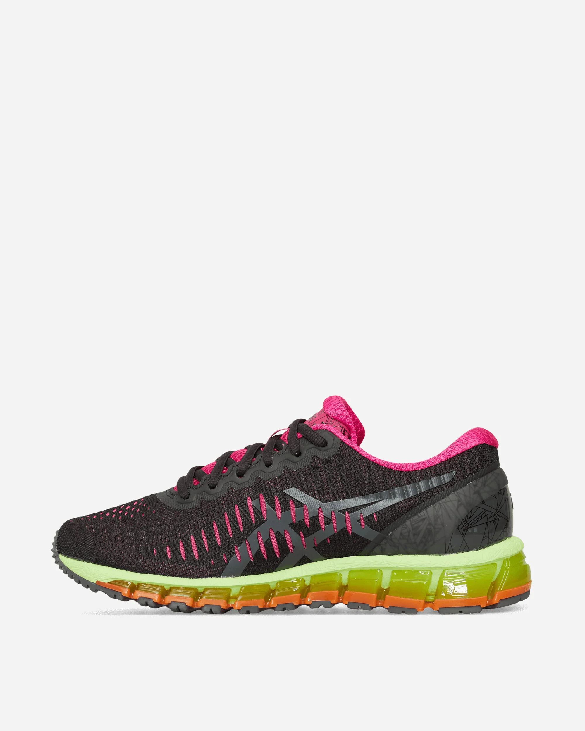 GEL-Quantum 360 I Sneakers Graphite Grey / Hazard Green - Image 3