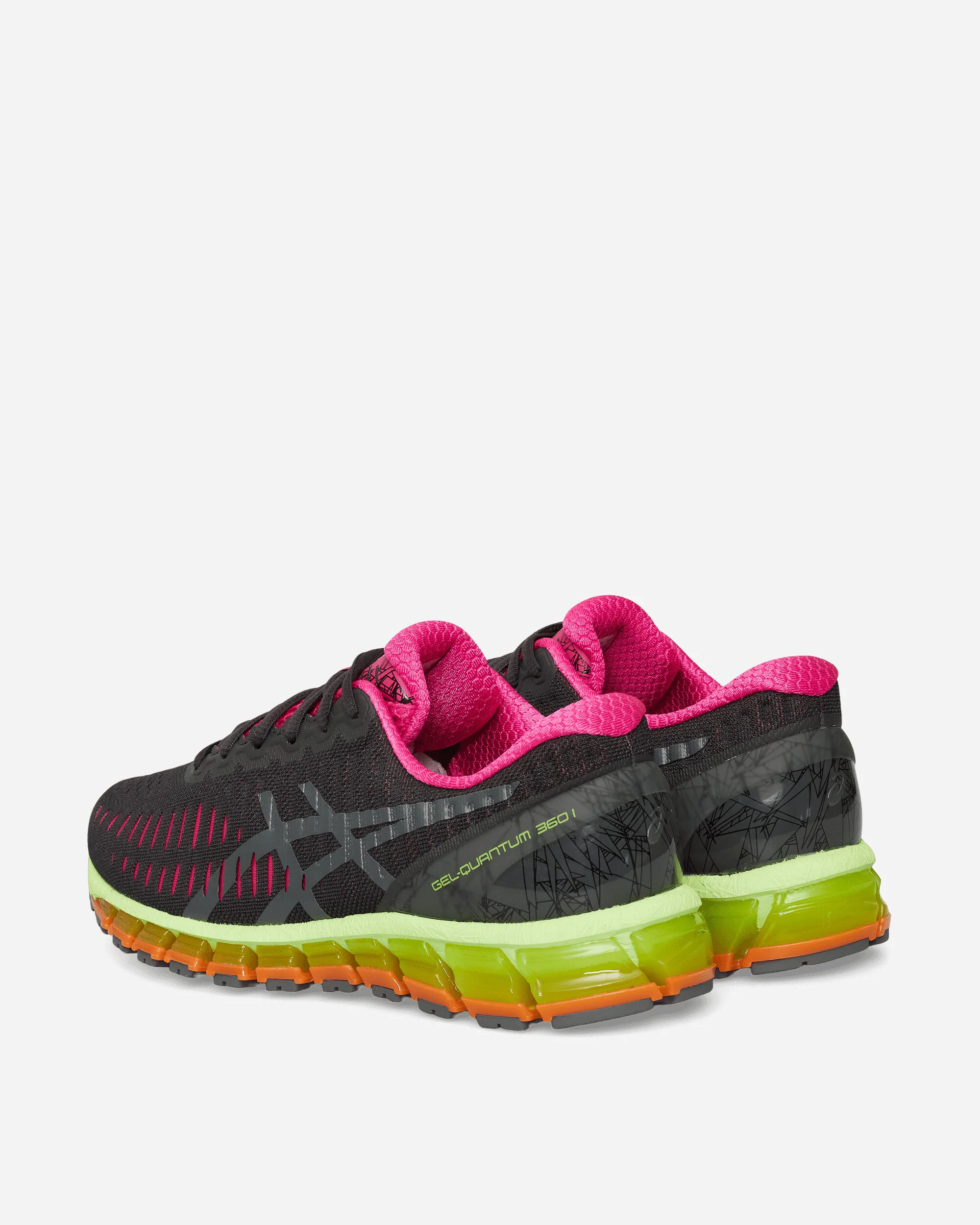 GEL-Quantum 360 I Sneakers Graphite Grey / Hazard Green - Image 4