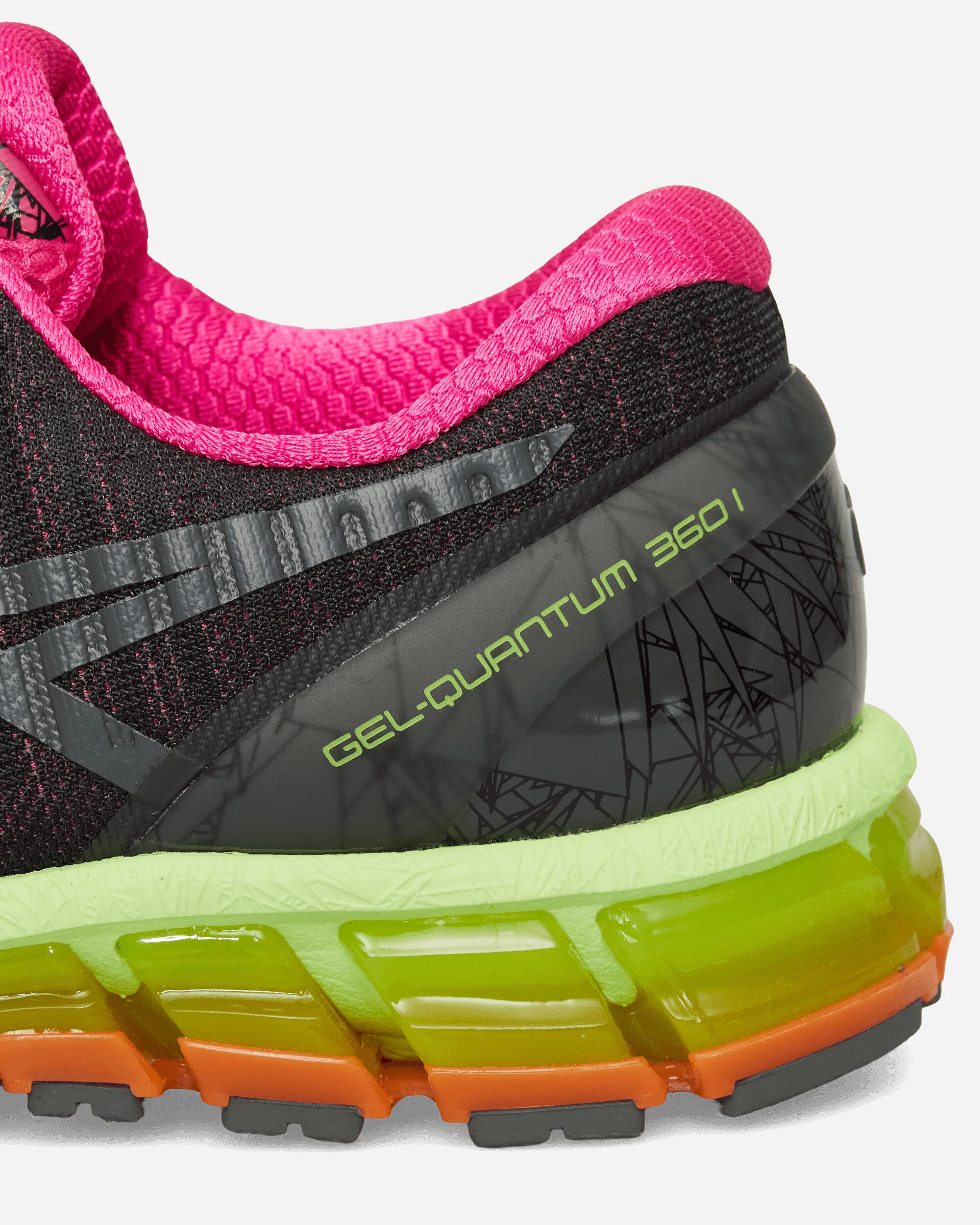 GEL-Quantum 360 I Sneakers Graphite Grey / Hazard Green - Image 6