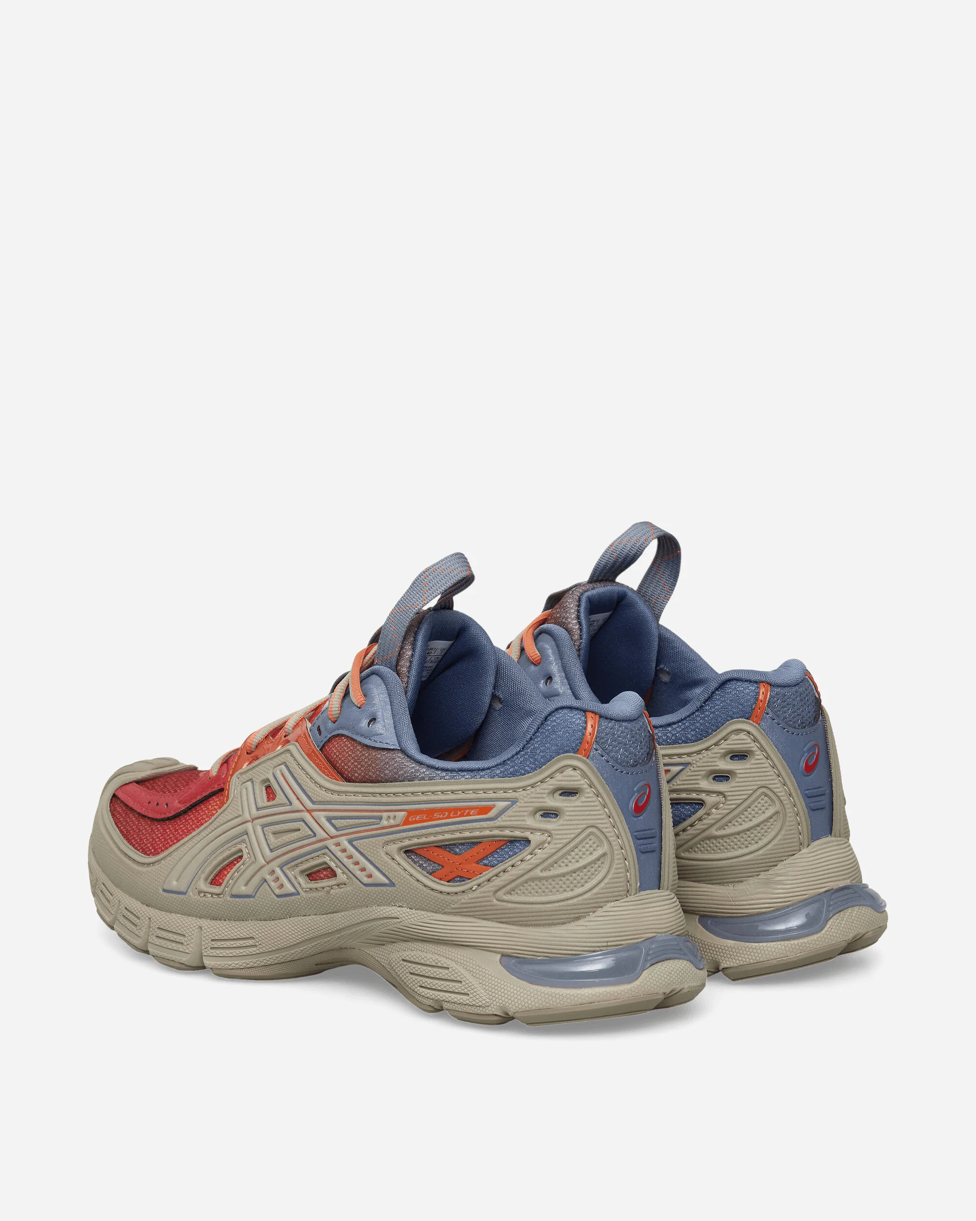 UB13-S GEL-SD-LYTE Sneakers Olive Grey / Rust Orange - Image 4