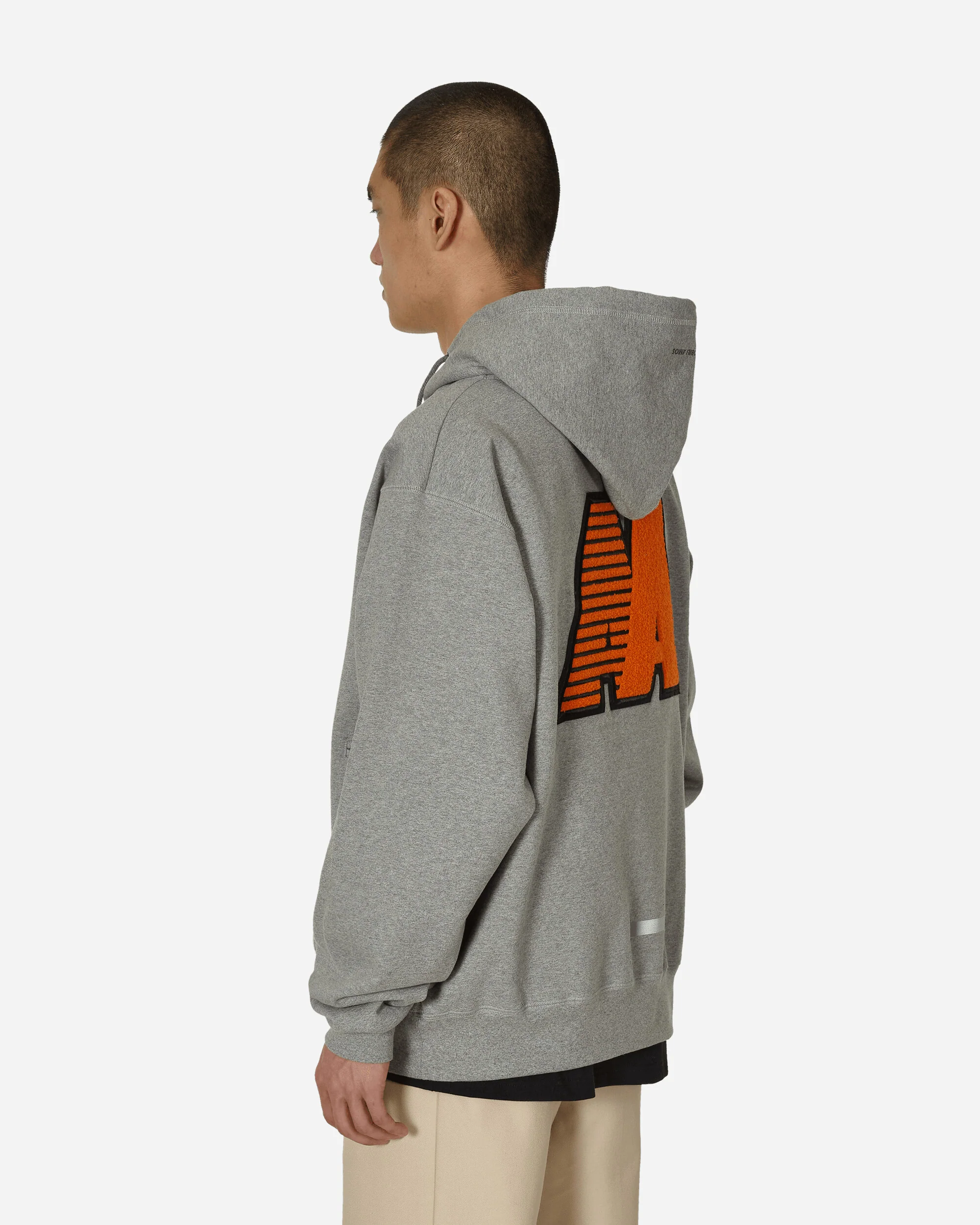 AA Logo Hoodie Light Grey - Image 2