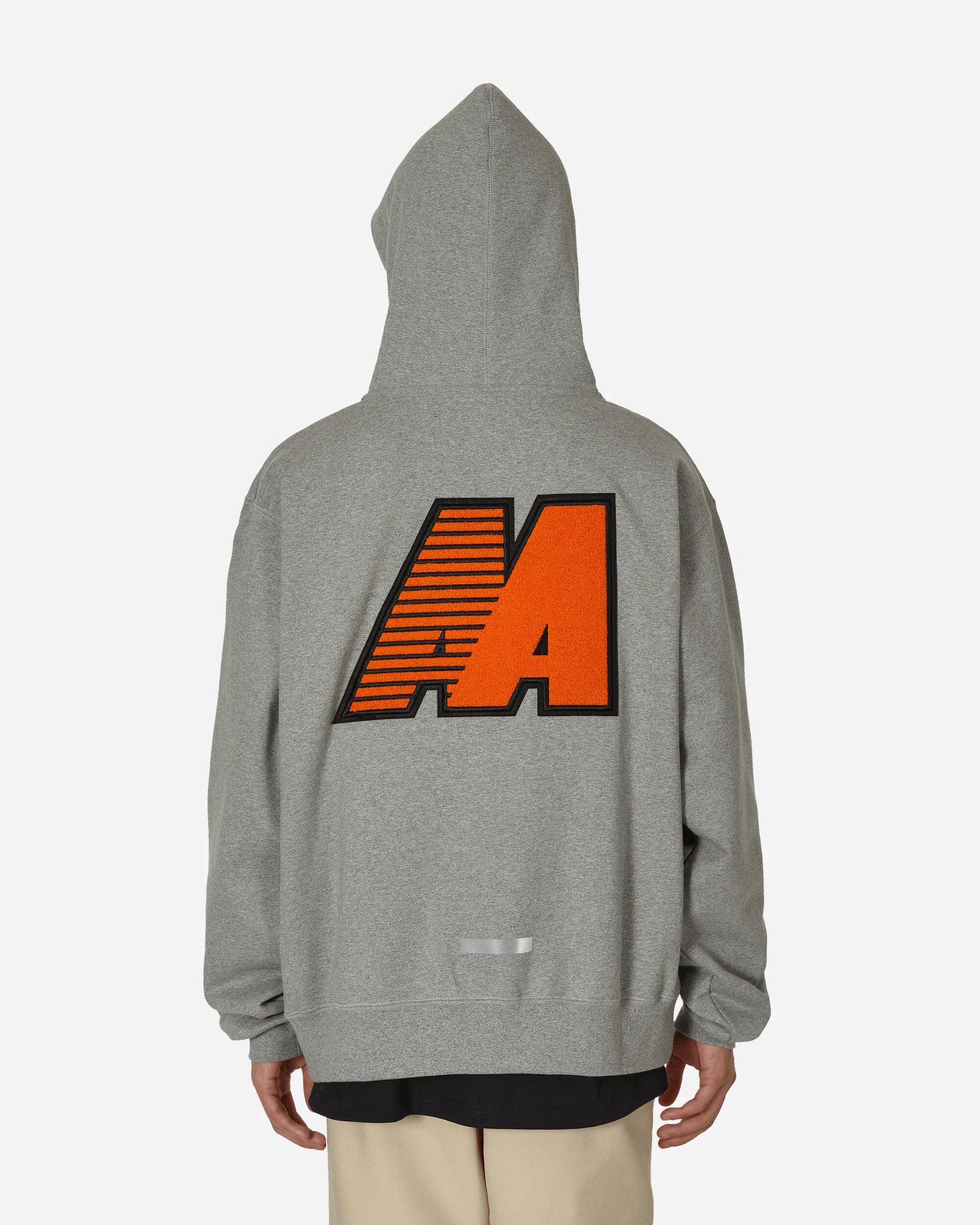 AA Logo Hoodie Light Grey - Image 3