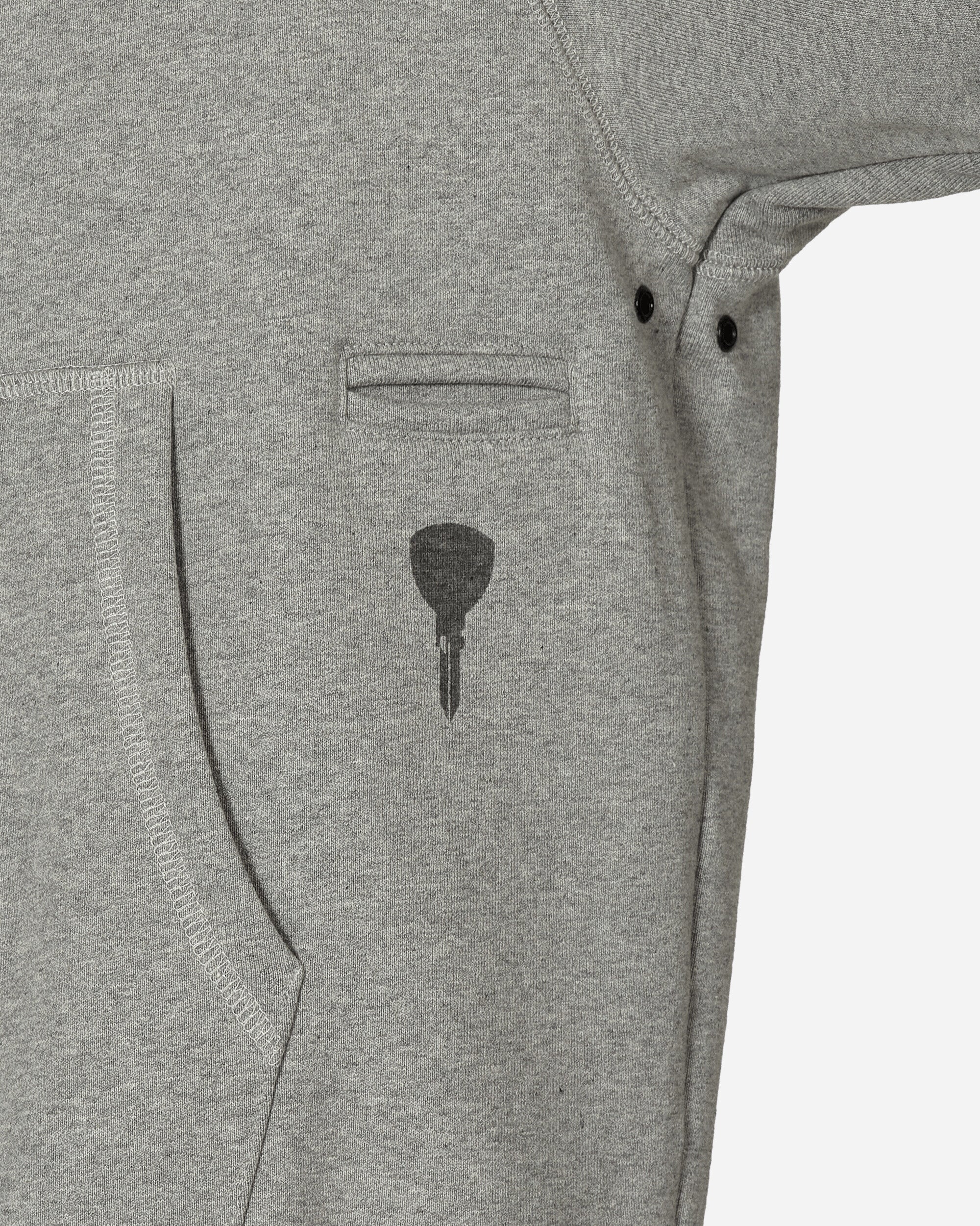 AA Logo Hoodie Light Grey - Image 5