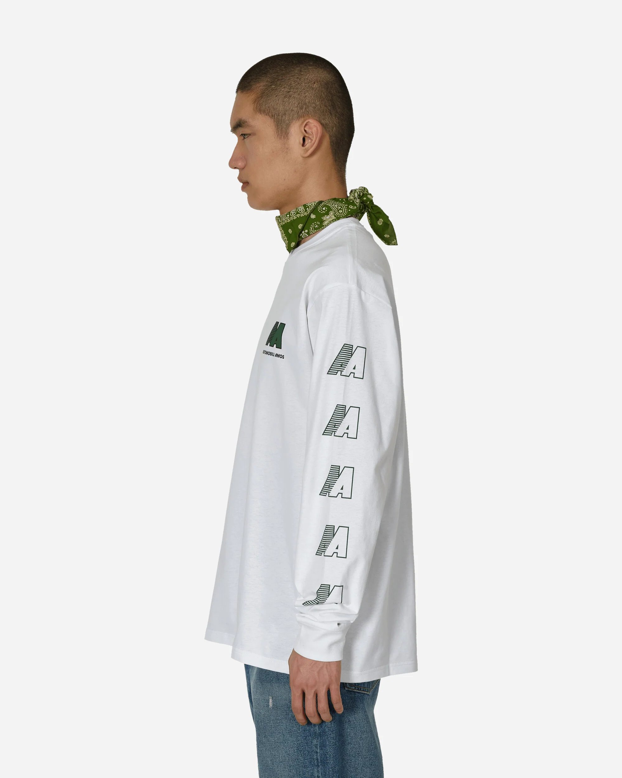 AA Logo Longsleeve T-Shirt White - Image 2