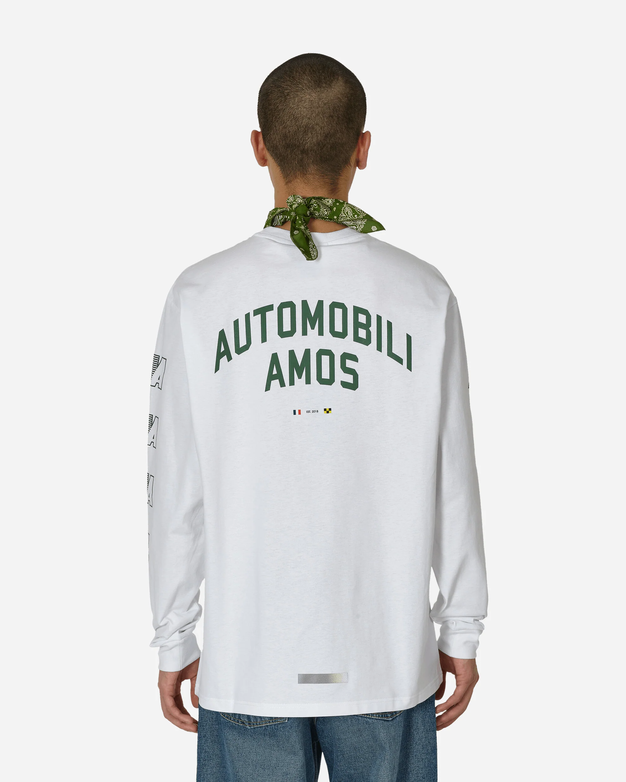 AA Logo Longsleeve T-Shirt White - Image 3