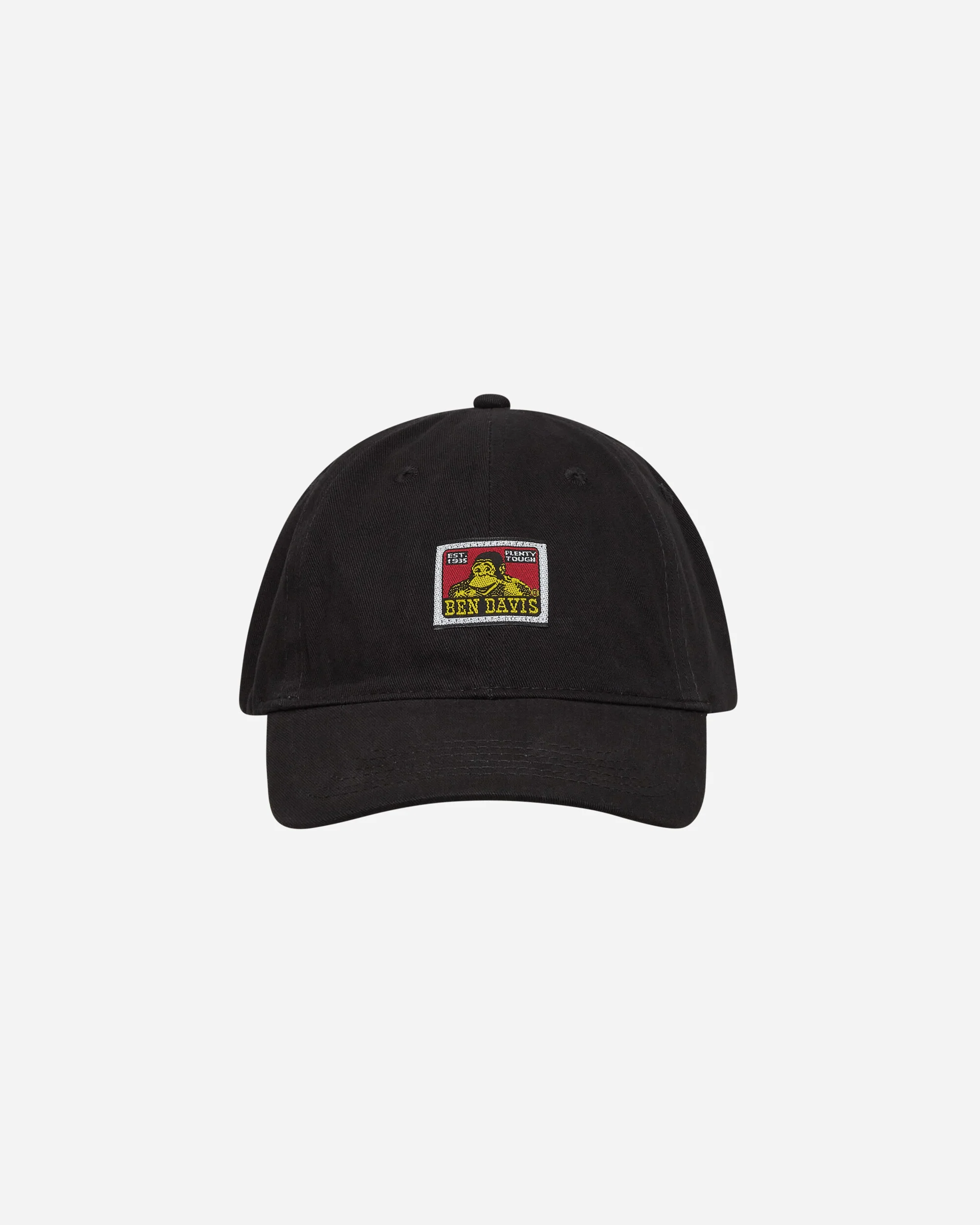 Cotton Twill Baseball Cap Black - Image 2