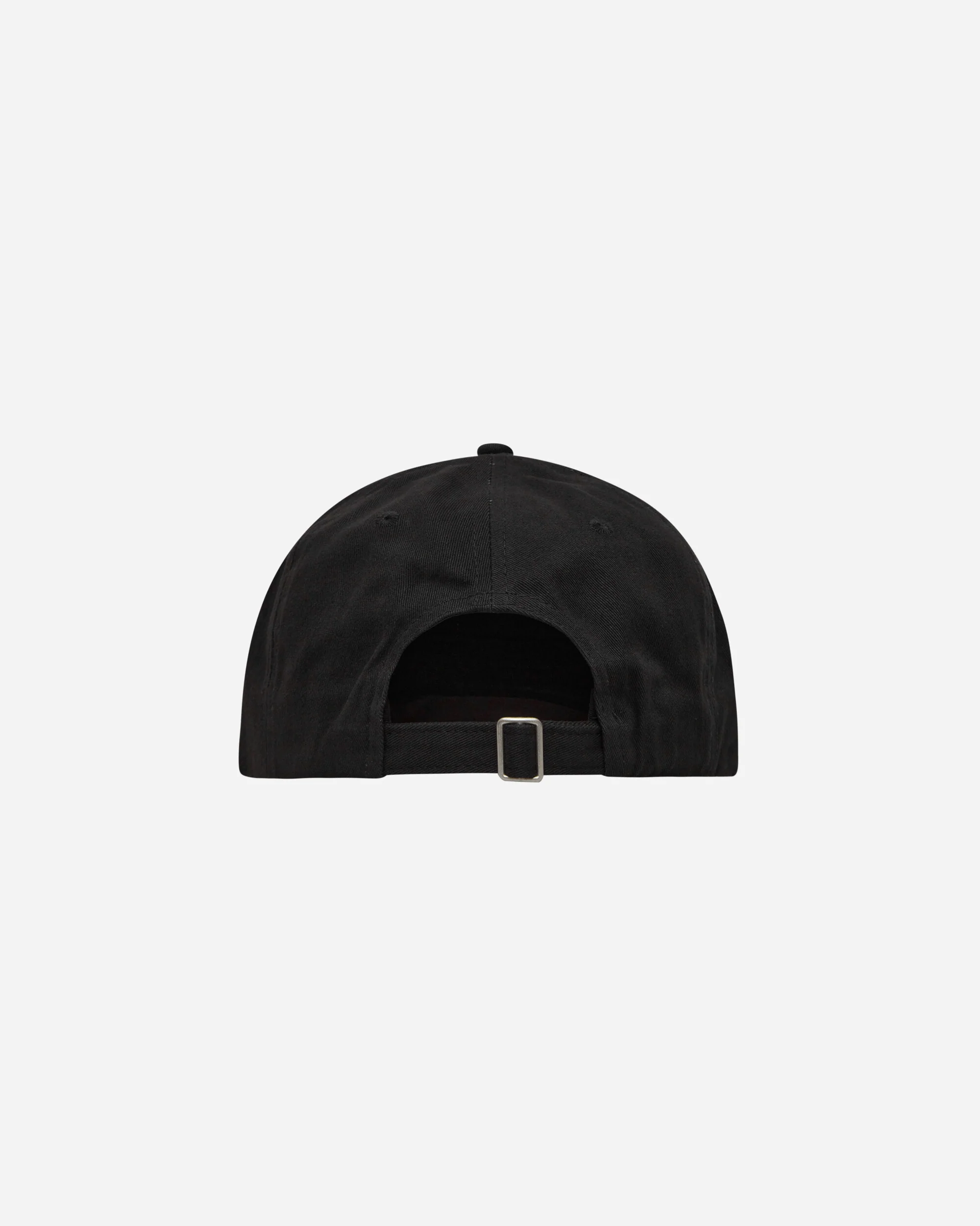 Cotton Twill Baseball Cap Black - Image 4