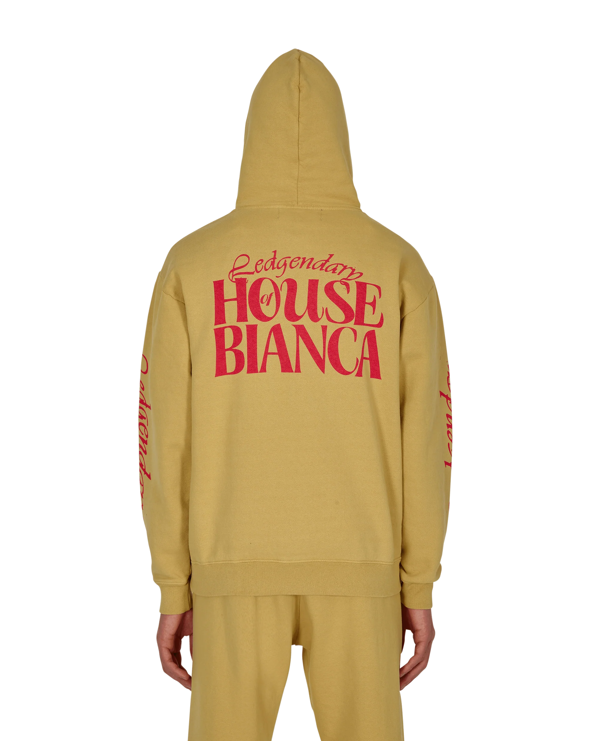 House Of Bianca Hooded Sweatshirt Beige - Image 4