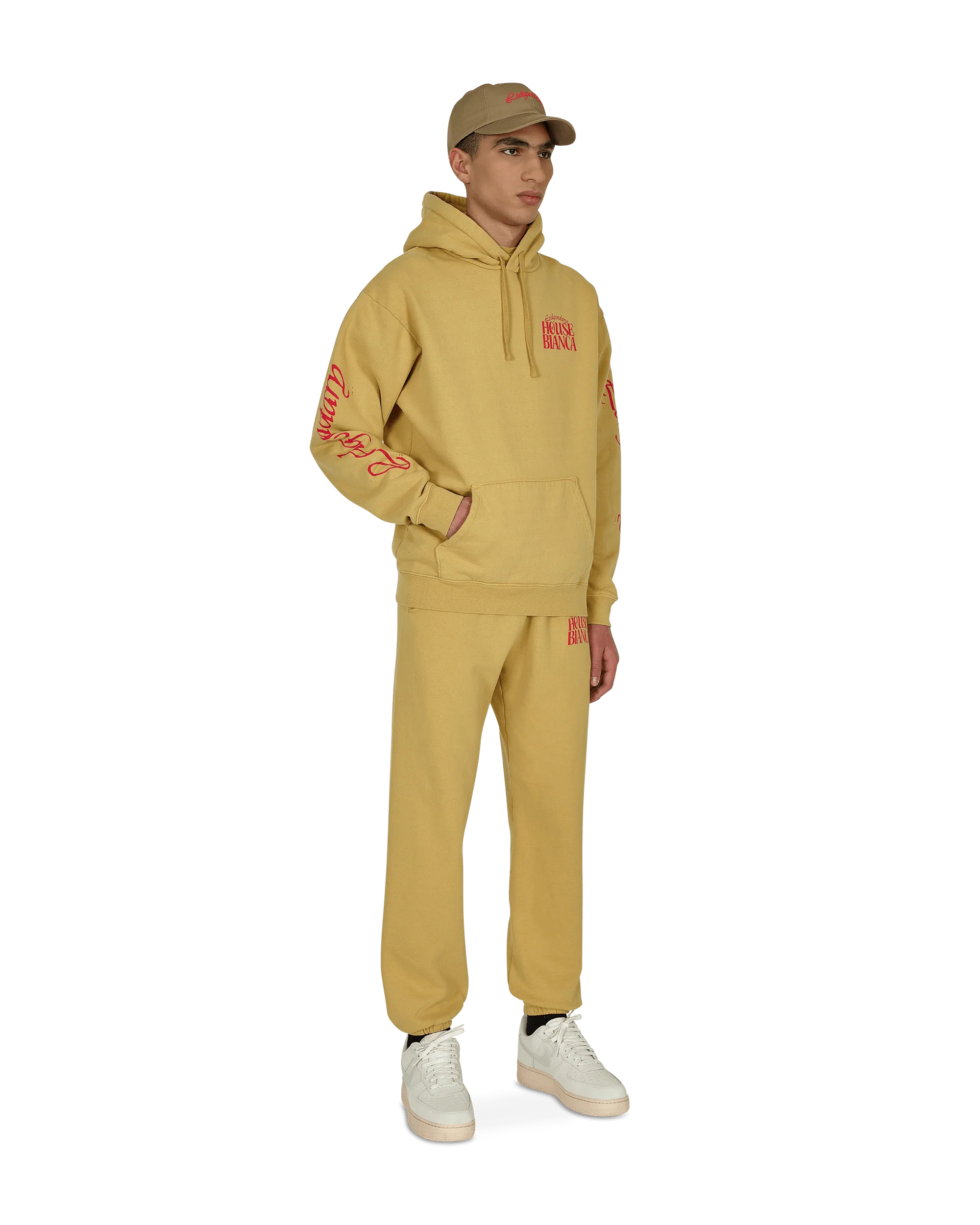 House Of Bianca Hooded Sweatshirt Beige - Image 5