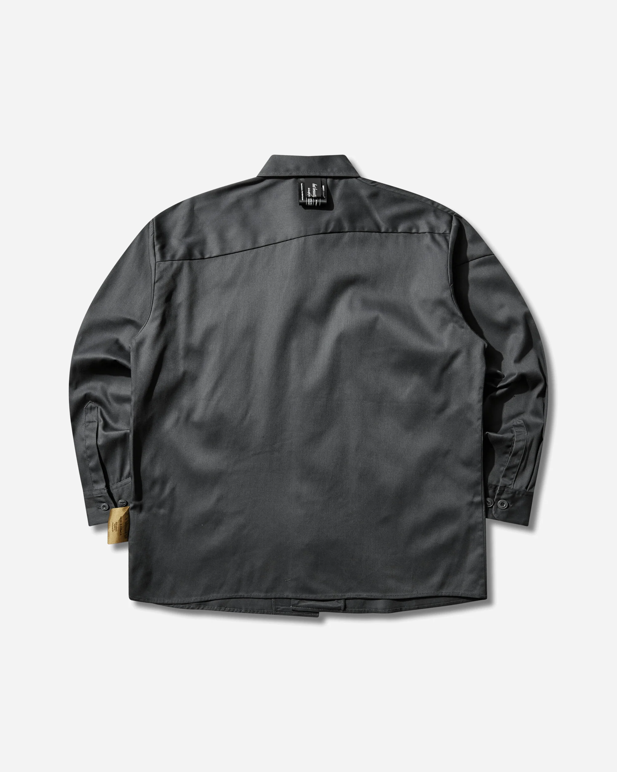 Men's Dickies Work Shirt Charcoal - Image 2