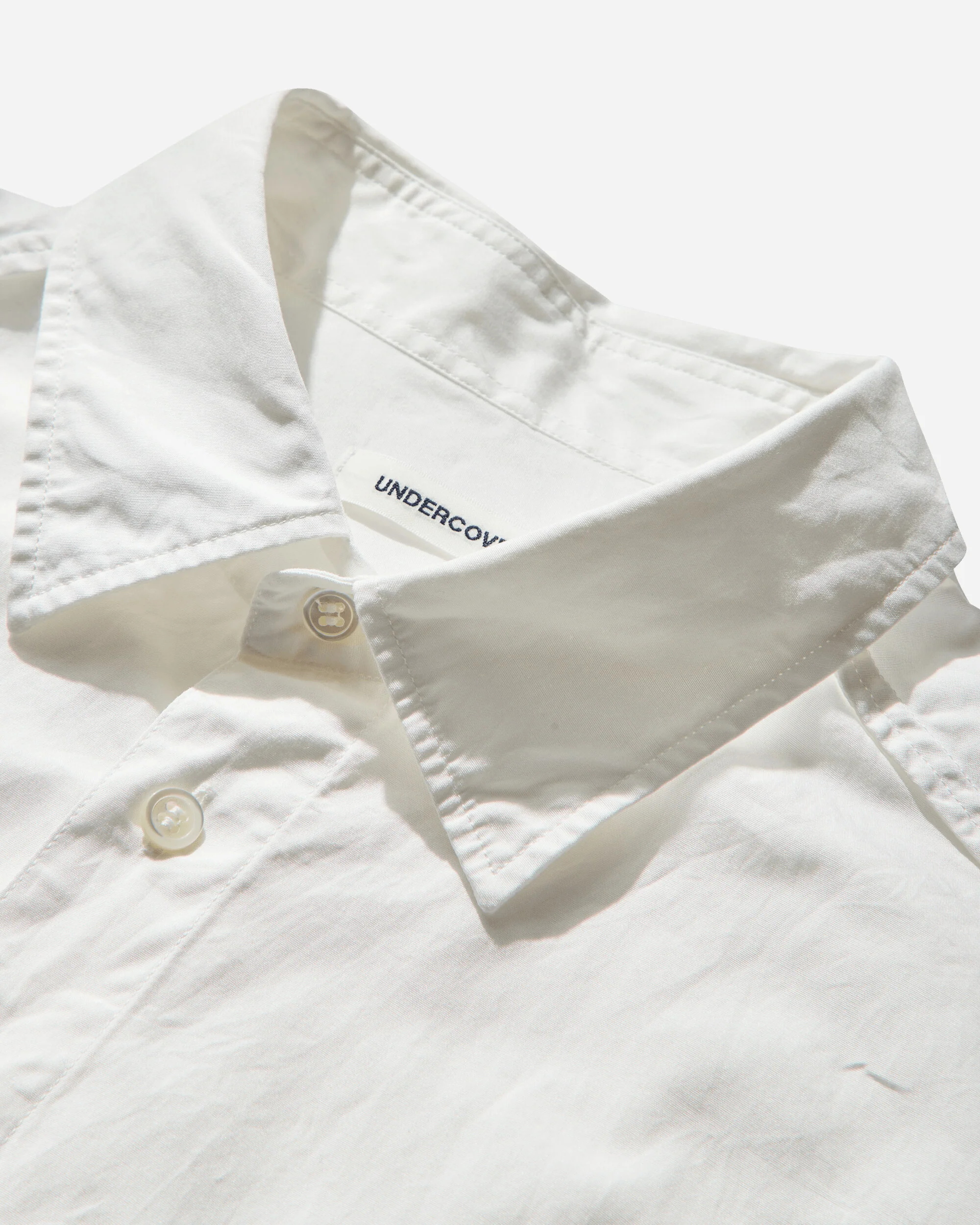 Men's Patches Longsleeve Shirt White - Image 4