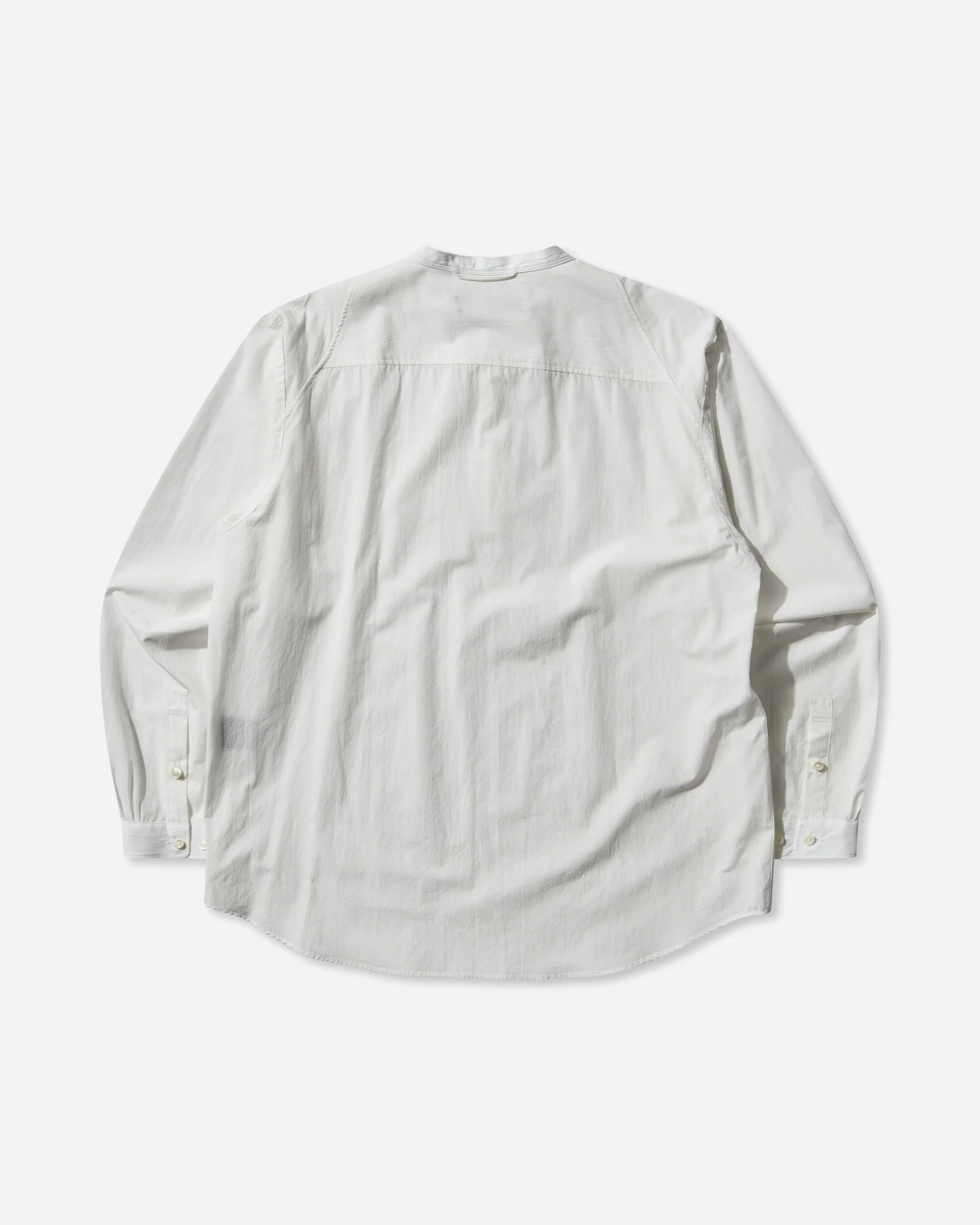 Men's Cotton Typewriter Pullover Shirt White - Image 2