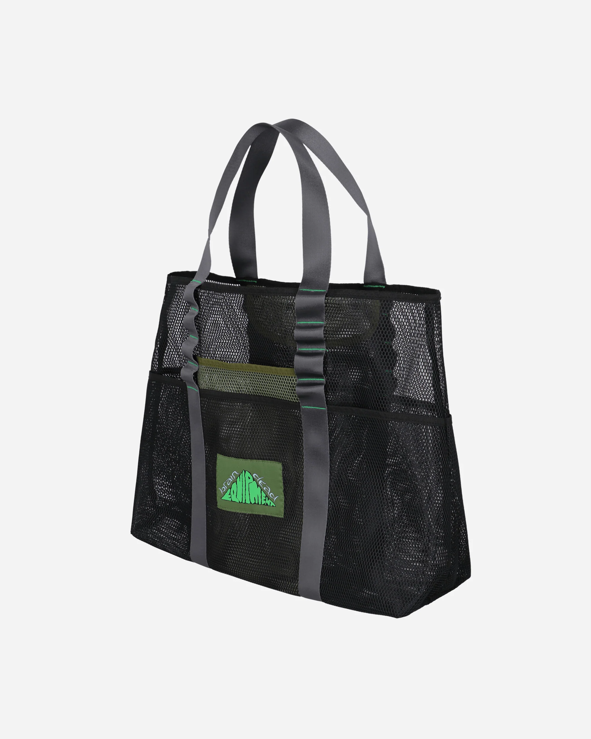 Equipment Mesh Tote Bag Black - Image 2