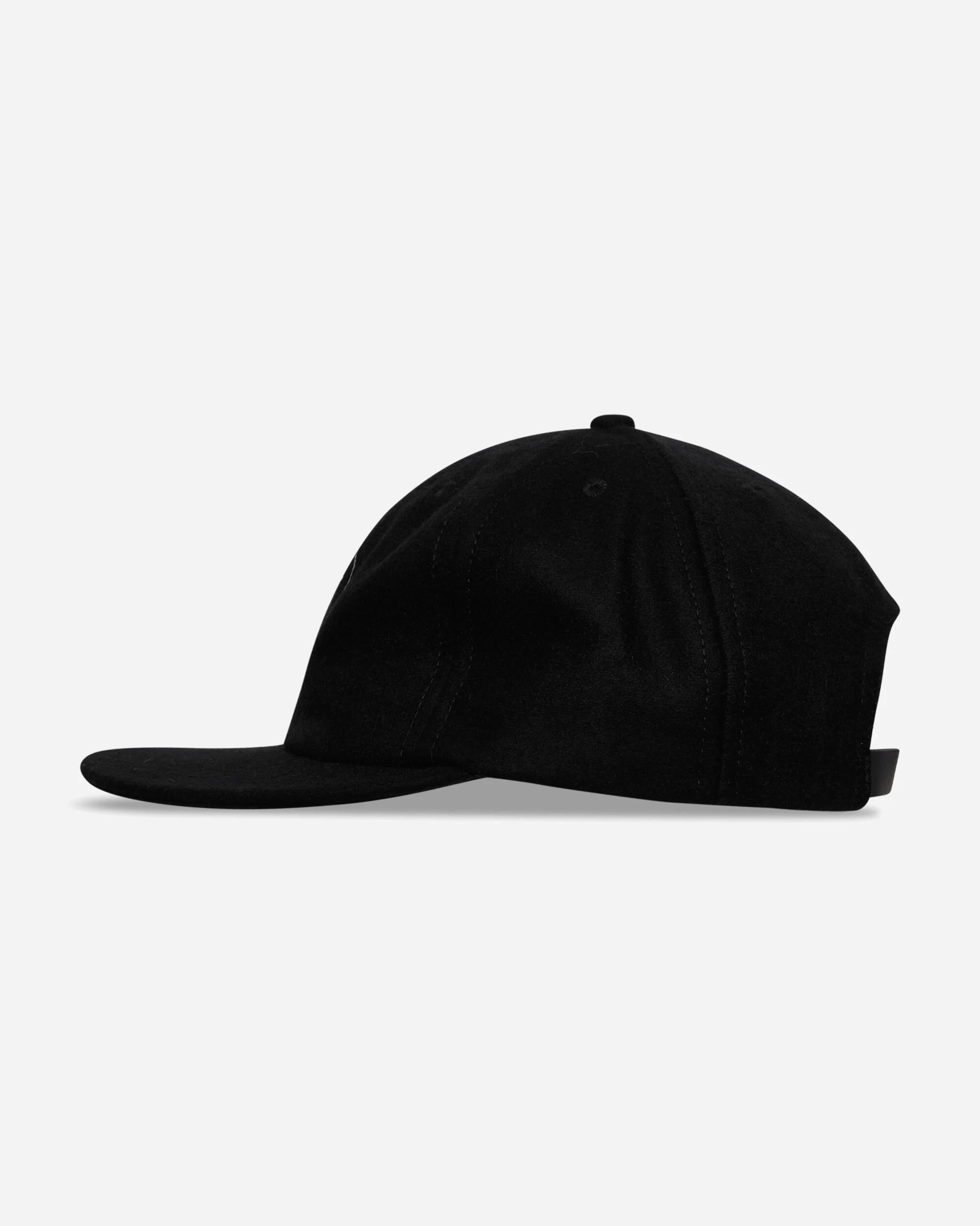 Flannel Classic Logohead 6 Panel Hat Black - Image 4