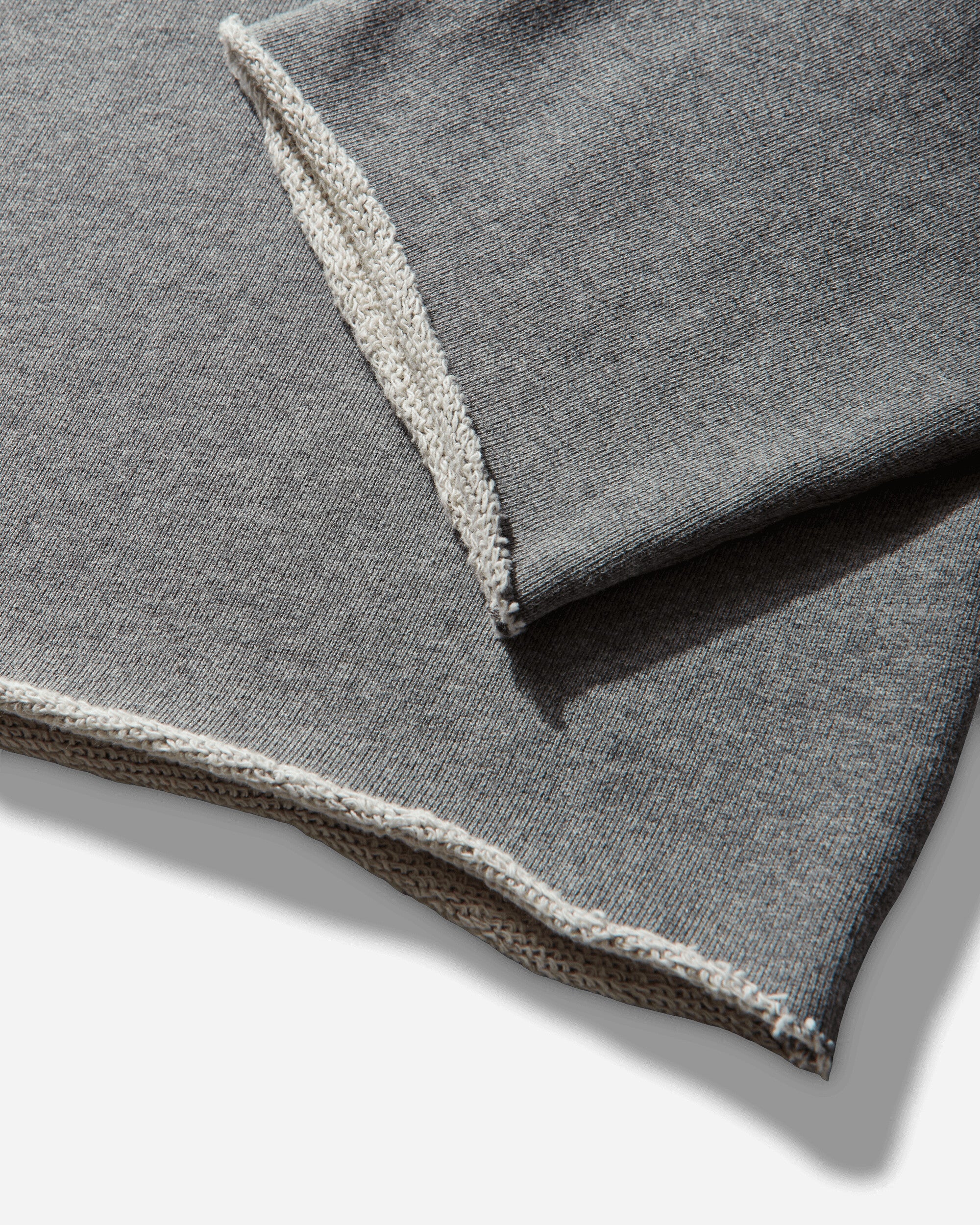 Boxy French Terry Sweatshirt Heather Grey - Image 4