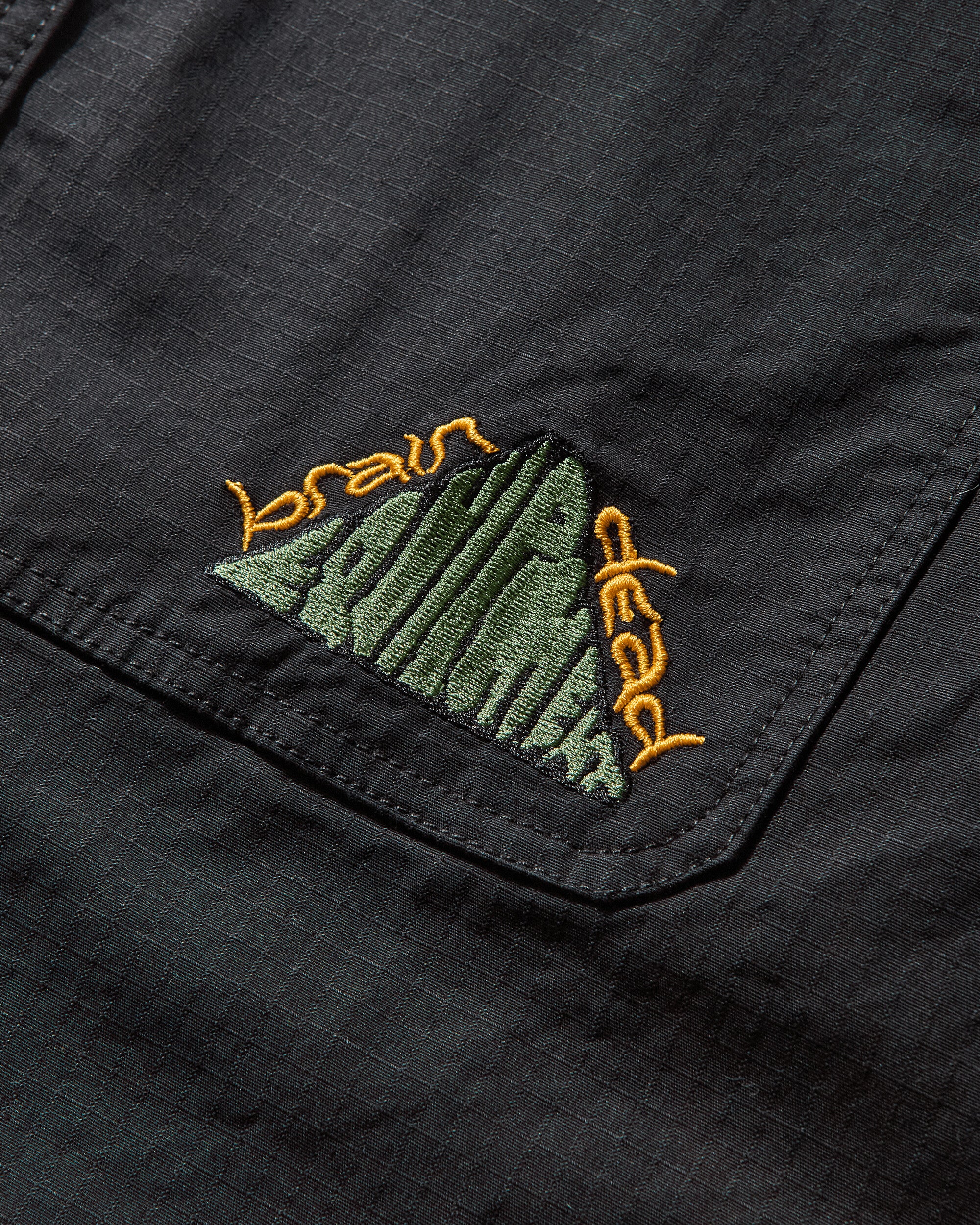 Men's Fatigue Pants Black - Image 3