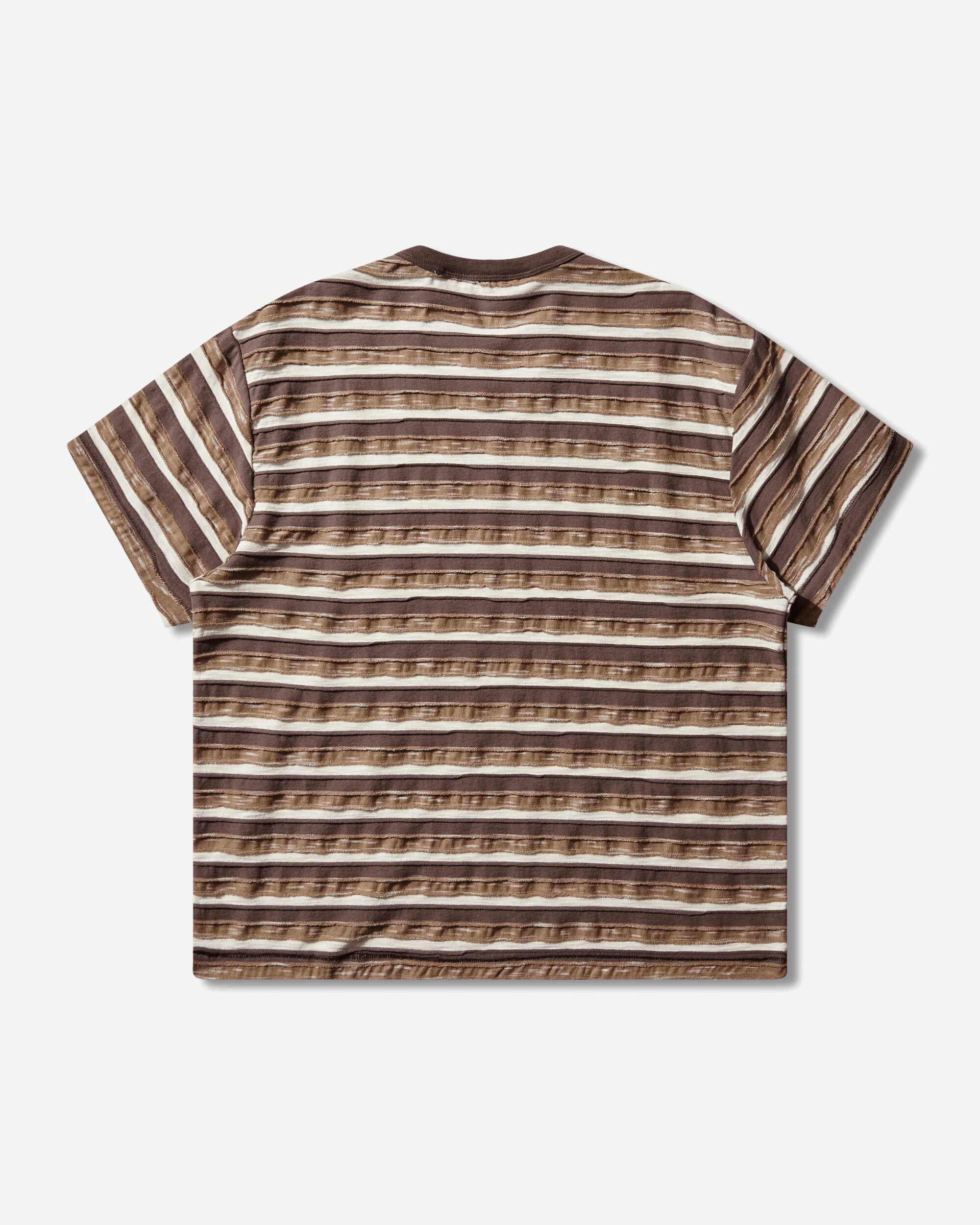 Casey Striped T-Shirt Coffee - Image 2