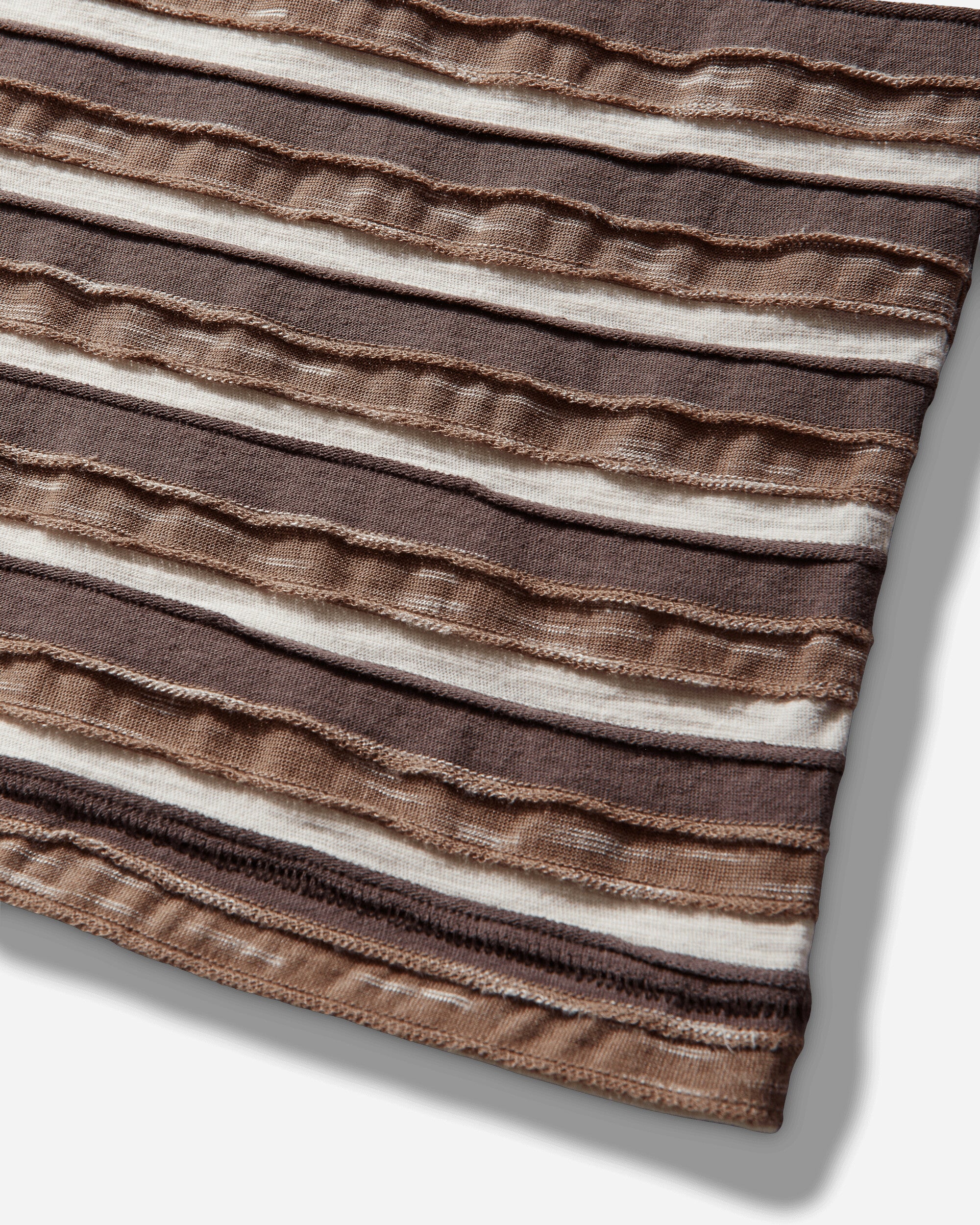 Casey Striped T-Shirt Coffee - Image 4