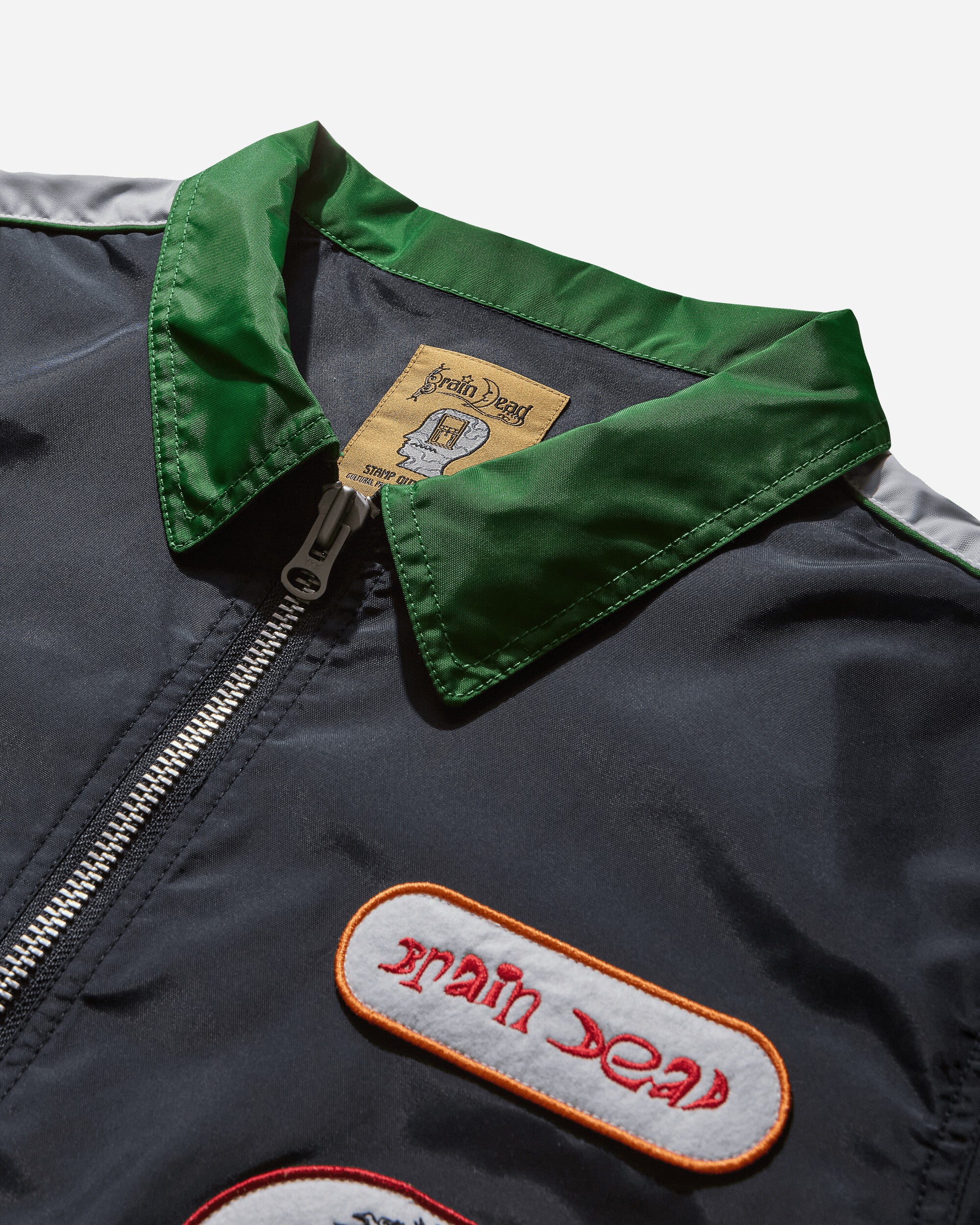 Men's Meltdown Racing Jacket Navy - Image 3