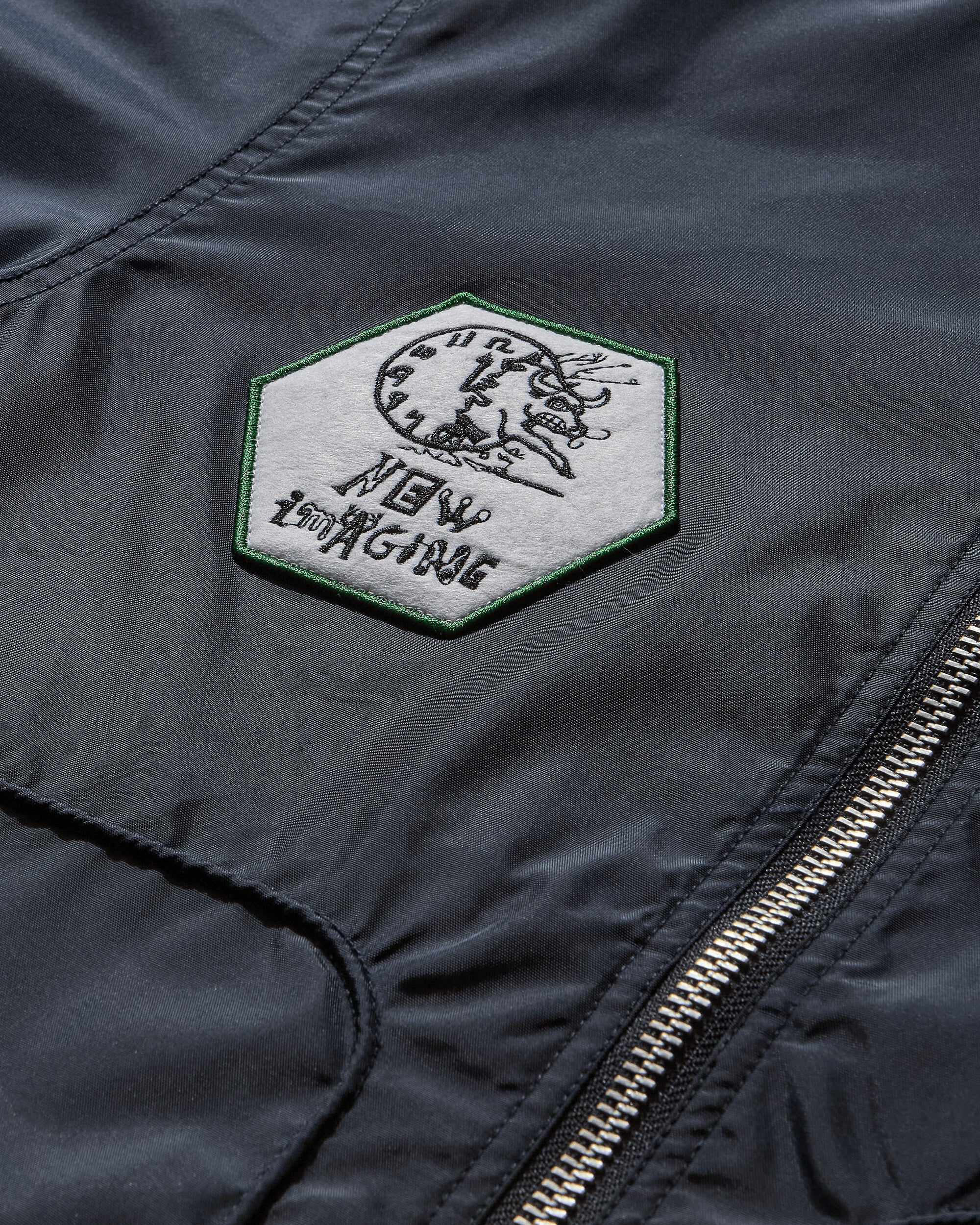 Men's Meltdown Racing Jacket Navy - Image 4