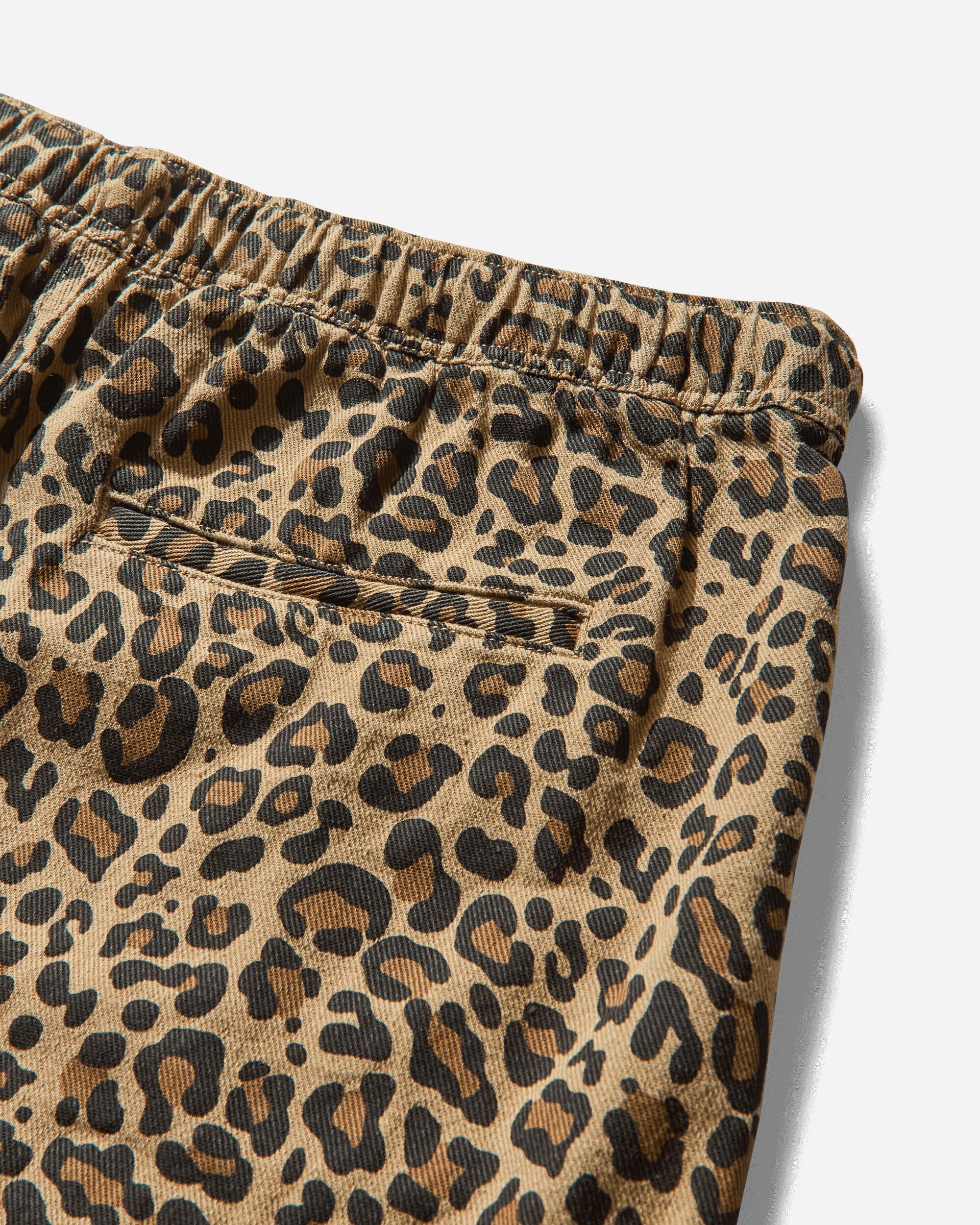Men's Twill Climber Shorts Leopard - Image 4