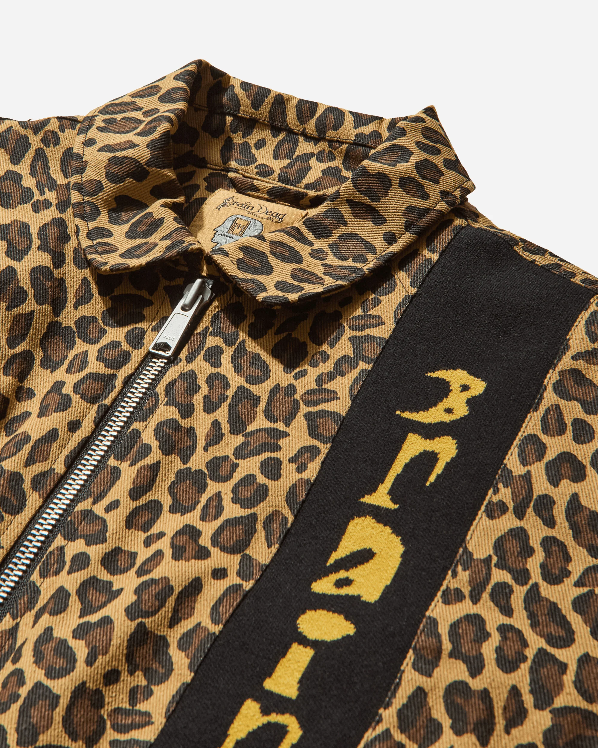 Men's Twill Flight Jacket Leopard - Image 3