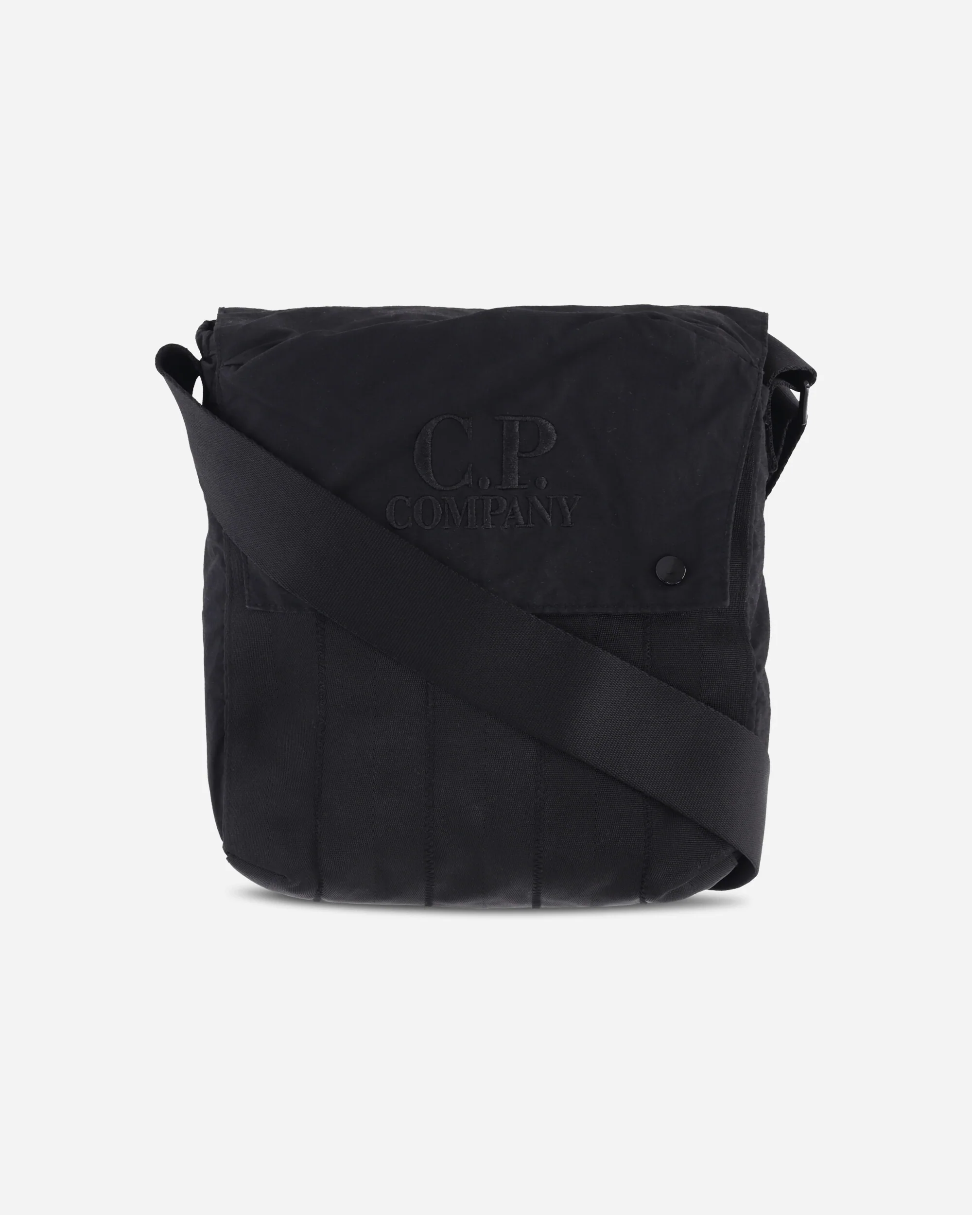 Plain Paper Touch Mixed Shoulder Bag Black - Image 2
