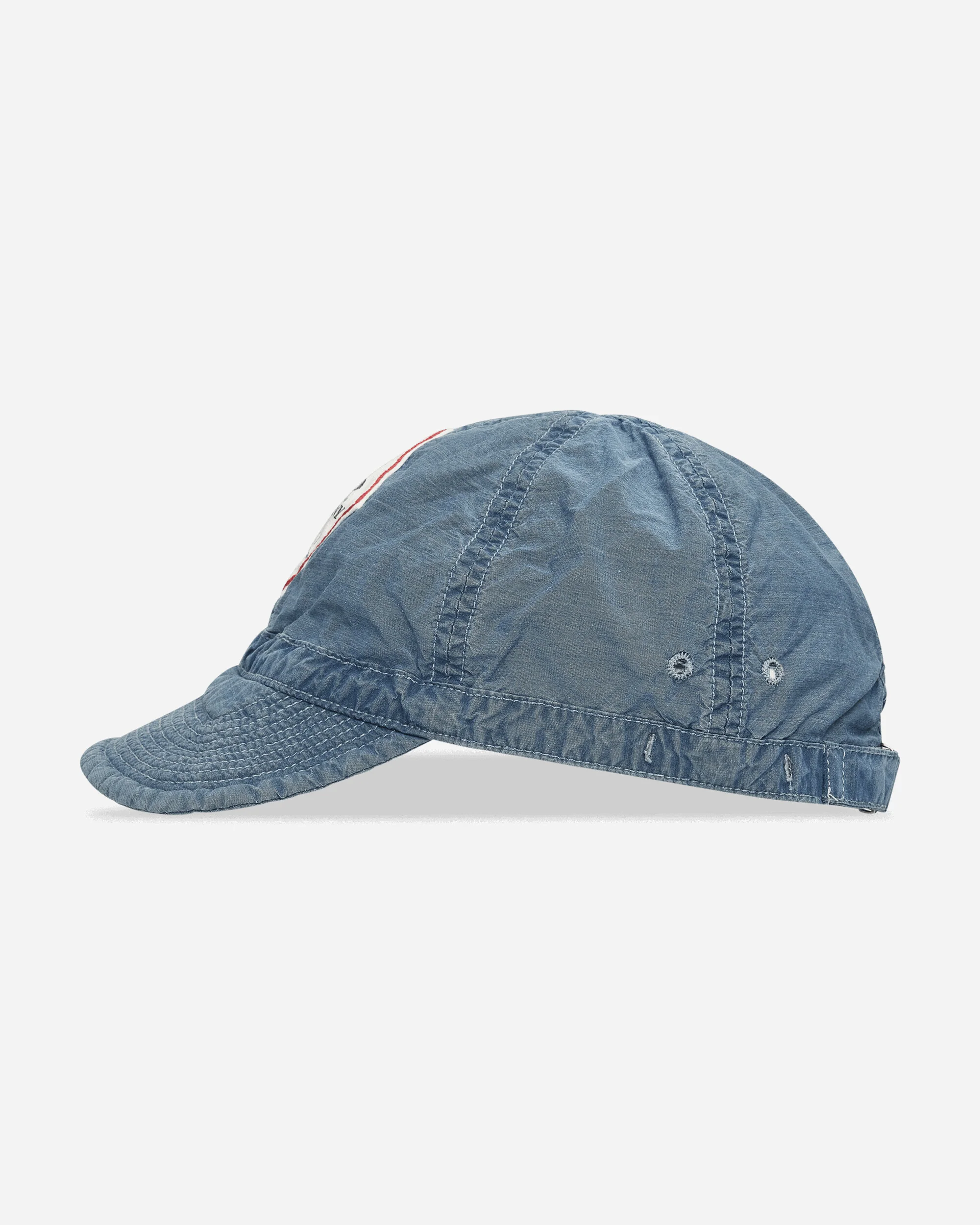 50 Fili Cap Indigo Bleached - Image 3