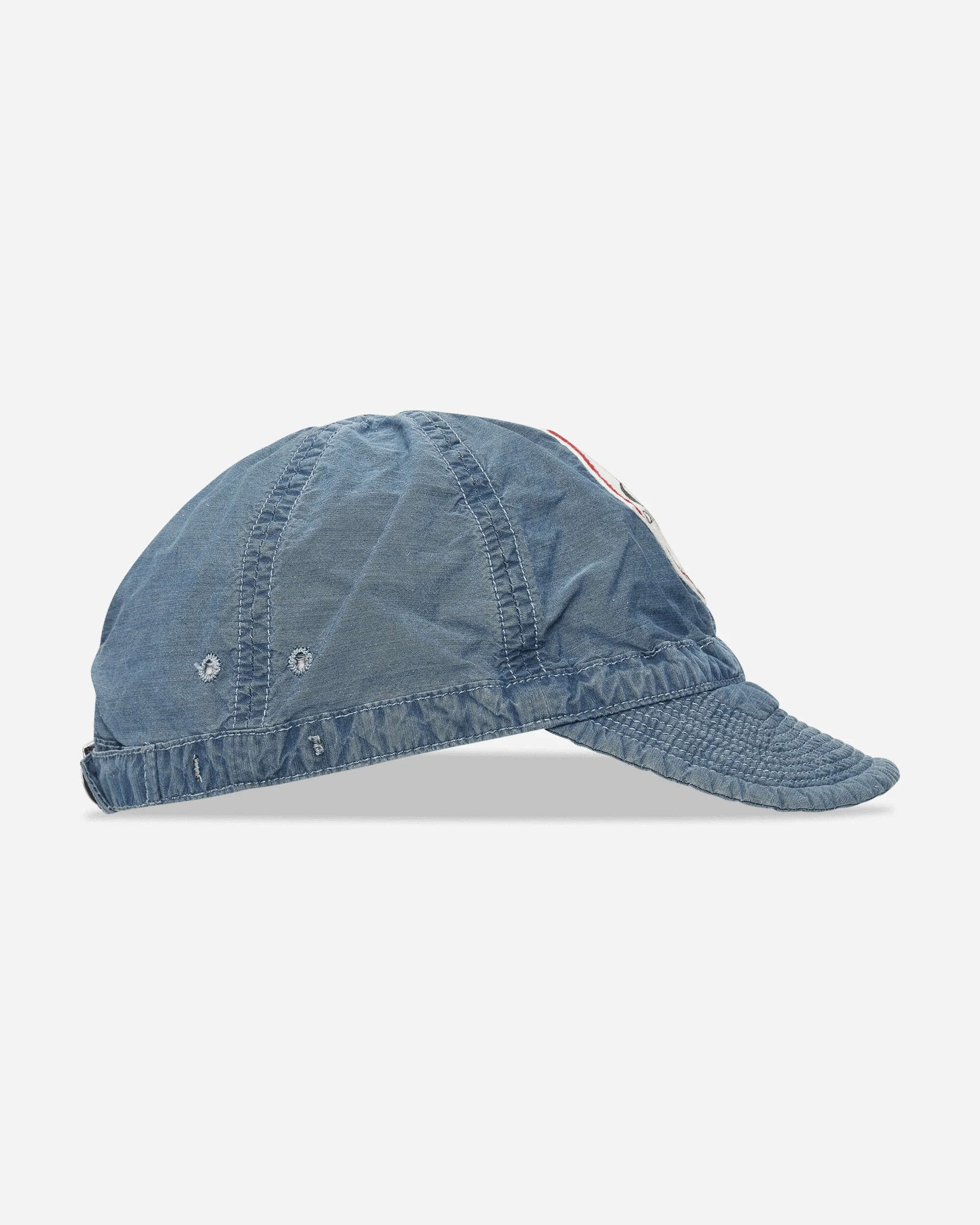 50 Fili Cap Indigo Bleached - Image 5