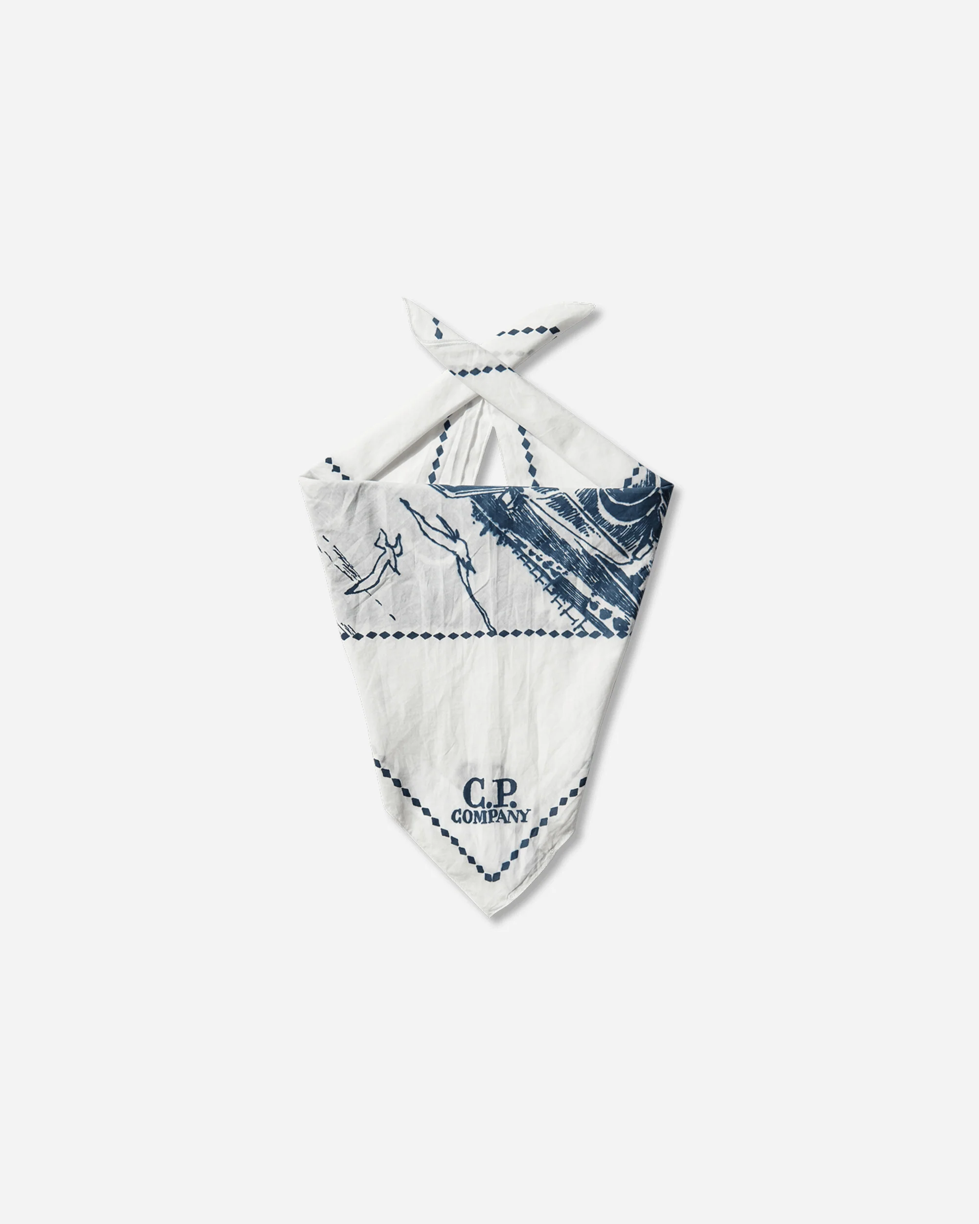 Woven Musli Scarf Gauze White - Image 2