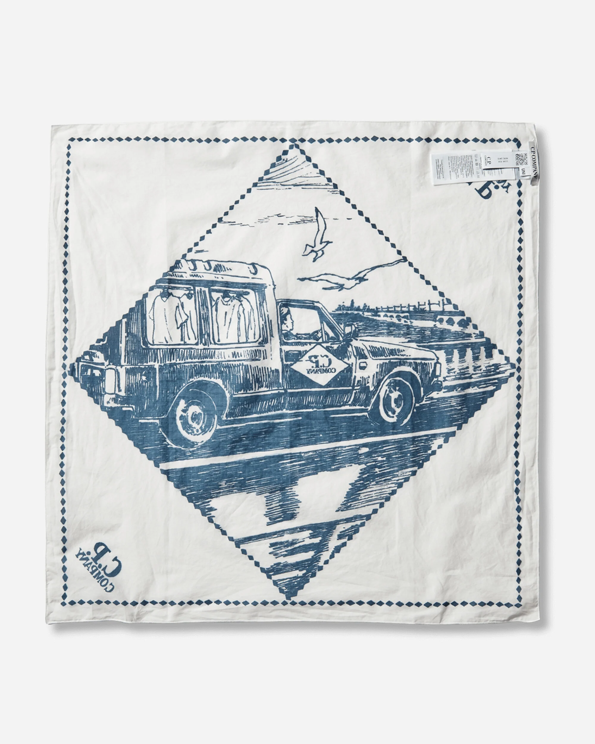 Woven Musli Scarf Gauze White - Image 4