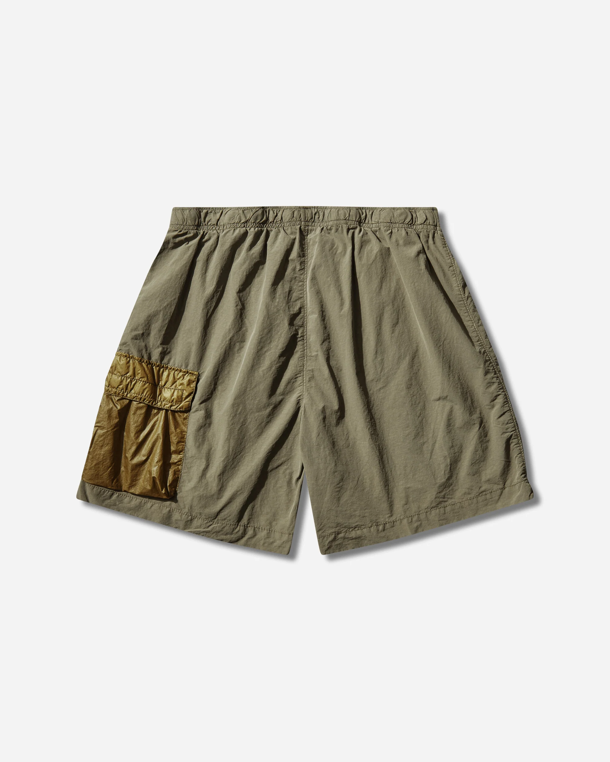 Men's Flatt Nylon Swim Shorts Dried Herb - Image 2