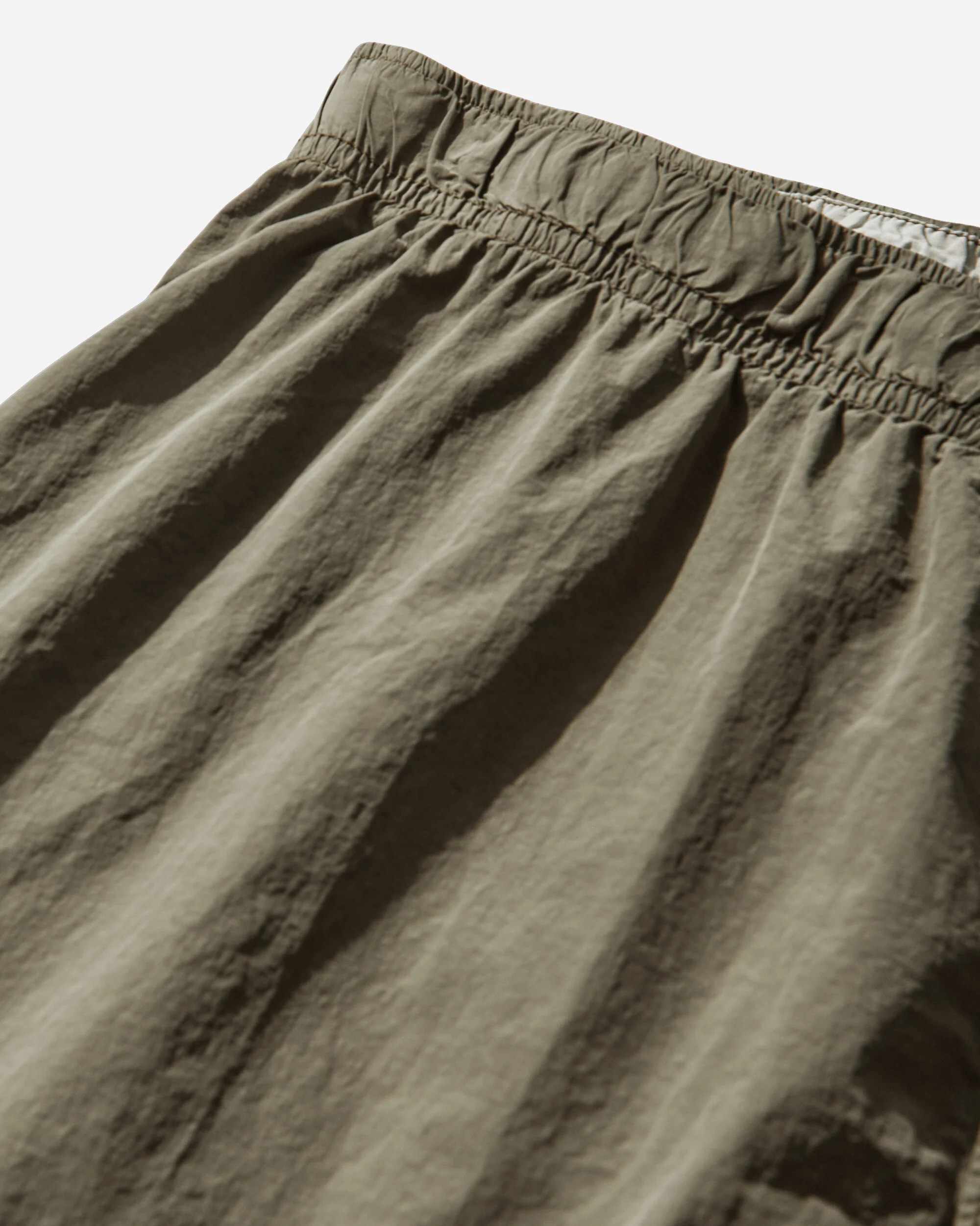 Men's Flatt Nylon Swim Shorts Dried Herb - Image 4