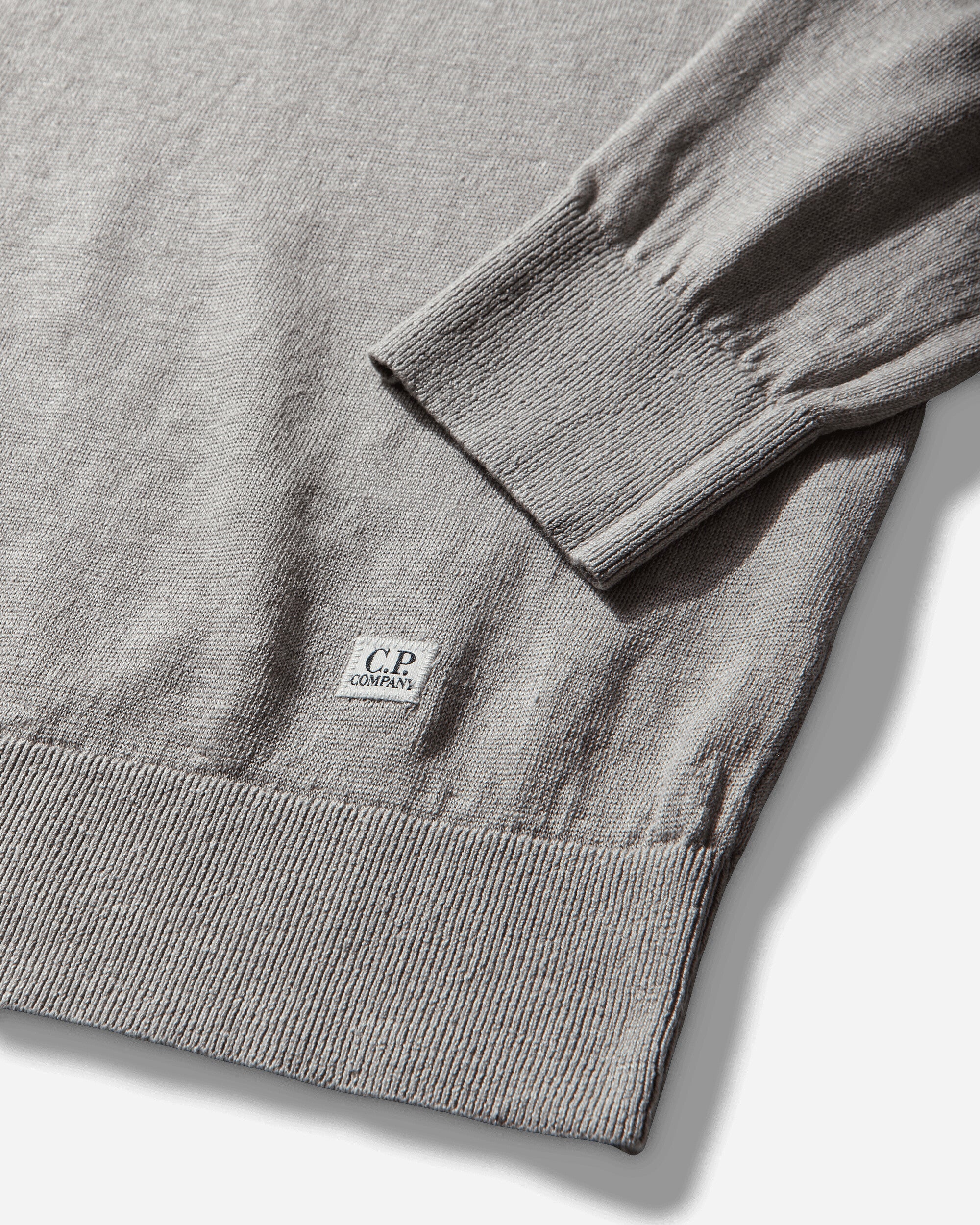 Men's Flax Crewneck Sweater Dove - Image 4