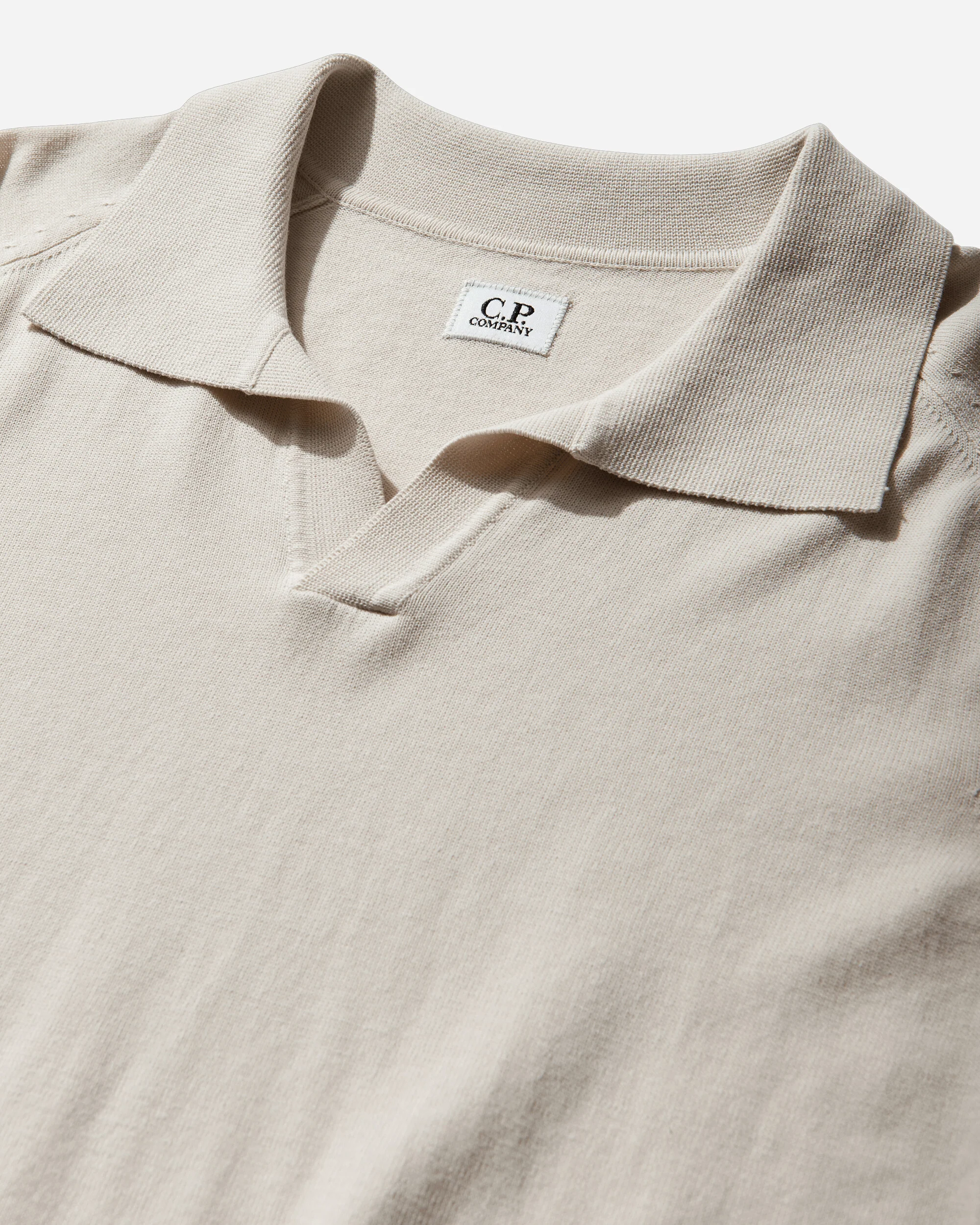 Men's Cotton Crepe Shortsleeve Polo Frozen Dew - Image 3